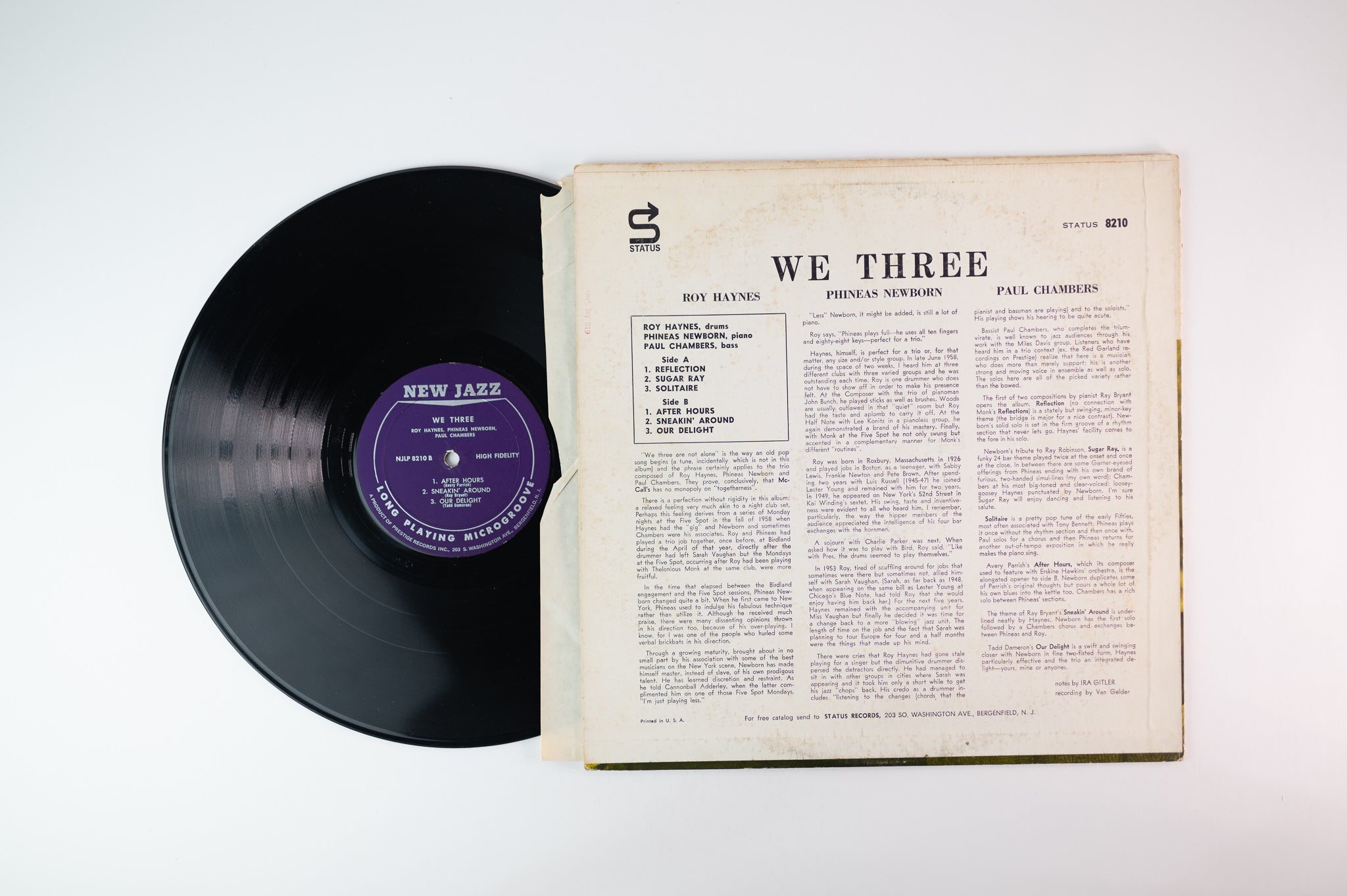Roy Haynes - We Three on Status New Jazz Mono Not Deep Groove
