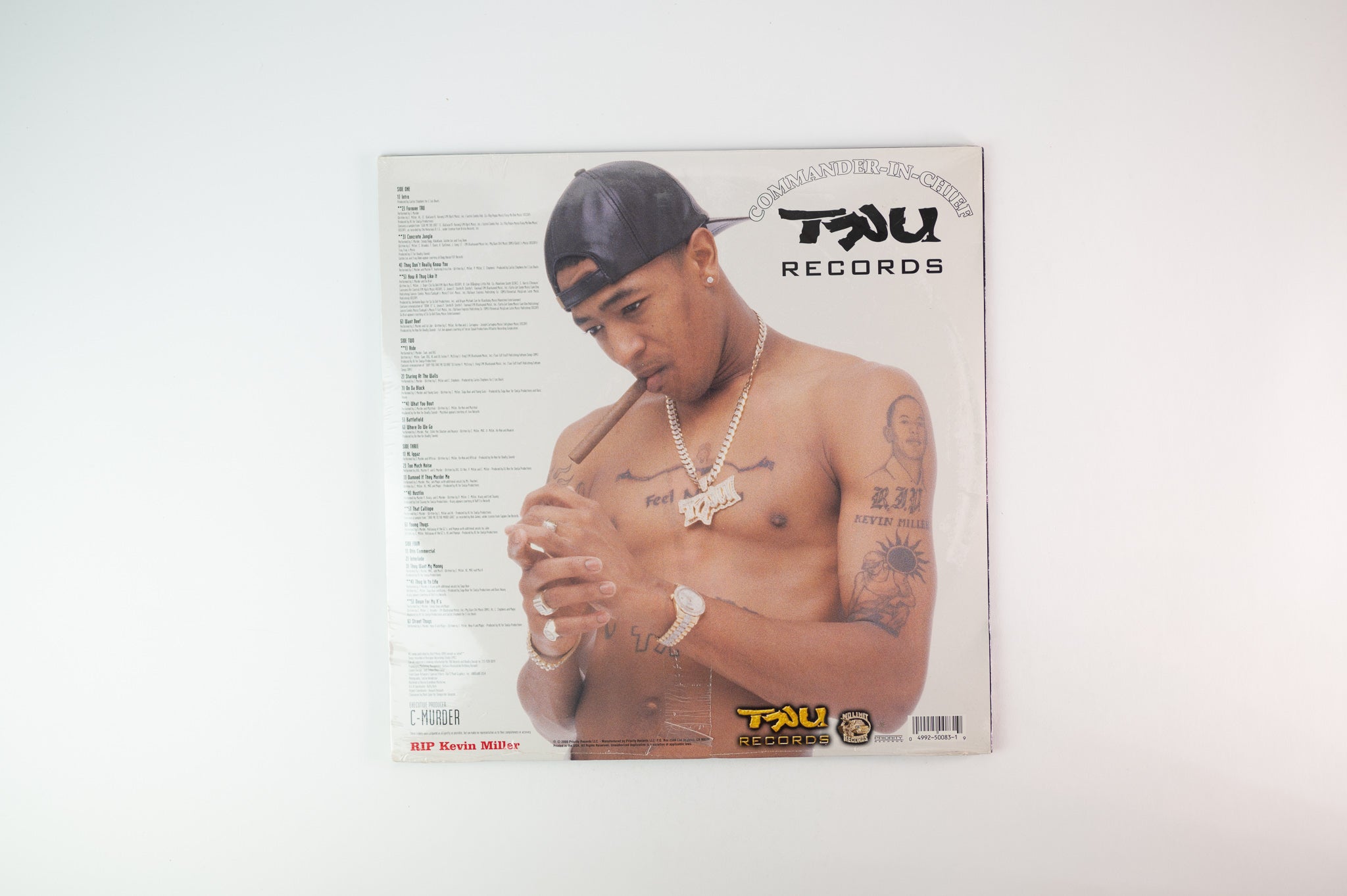 g-rap C-Murder – Trapped In Crime ×2LP C-Murder - Trapped In Crime on Priority Tru Sealed