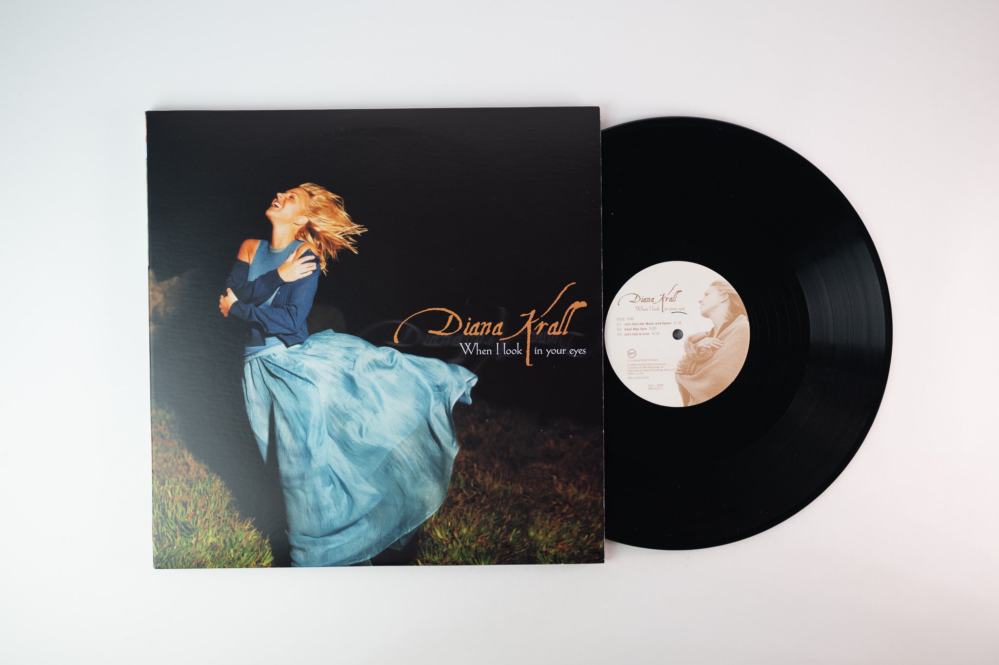 Diana Krall - When I Look In Your Eyes on ORG 180 Gram Reissue