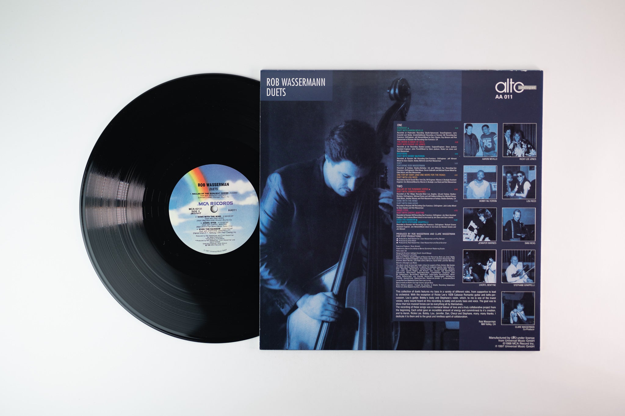 Rob Wasserman - Duets on Alto Analogue MCA Reissue