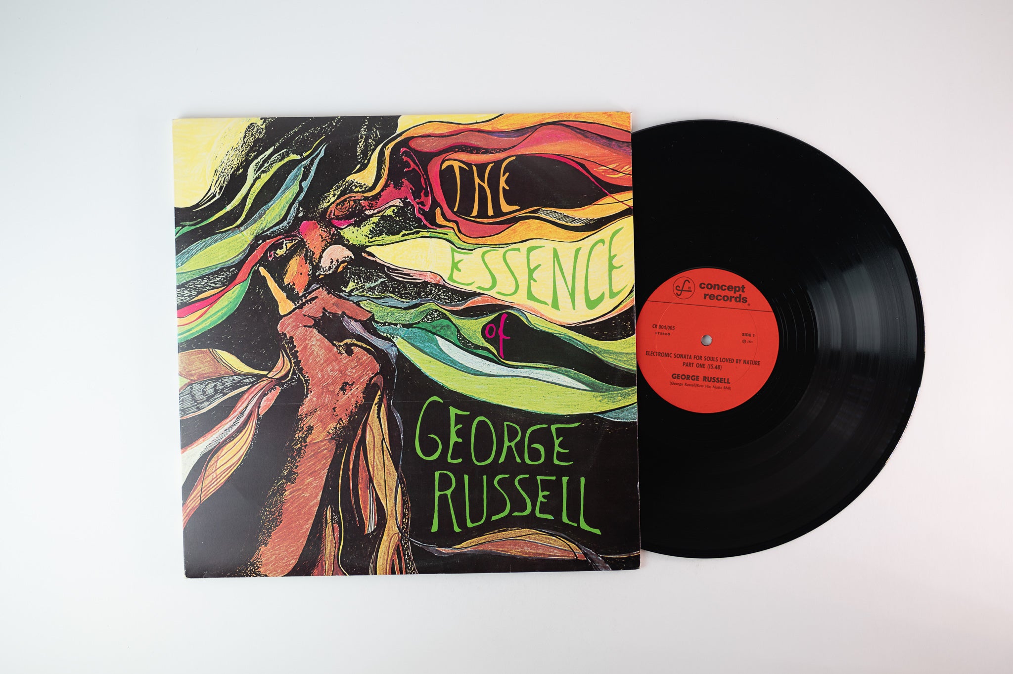 George Russell - The Essence Of George Russell on Concept Records Reissue