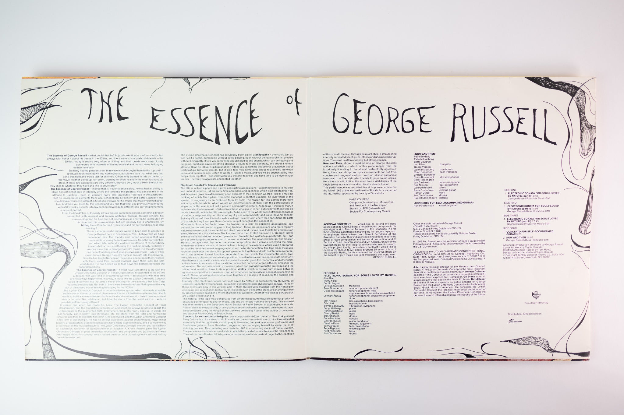 George Russell - The Essence Of George Russell on Concept Records Reissue