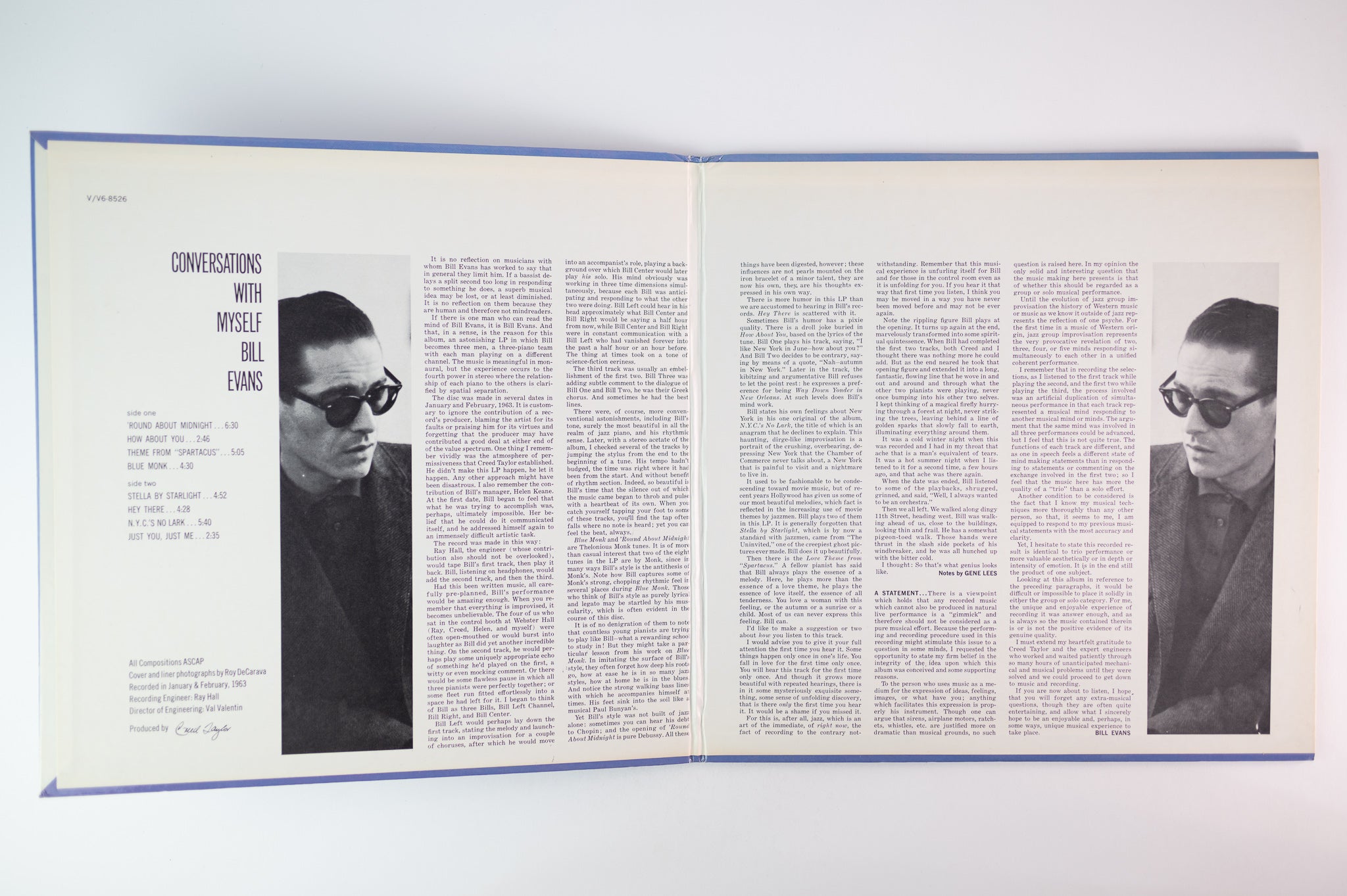 Bill Evans - Conversations With Myself on Verve Stereo