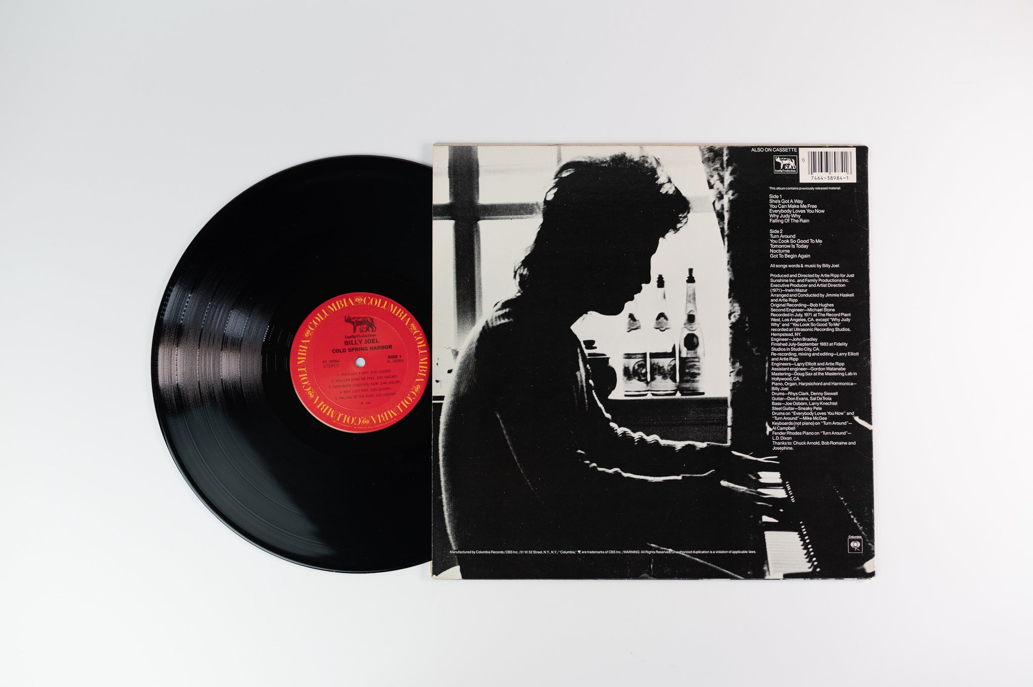 Billy Joel - Cold Spring Harbor on Columbia