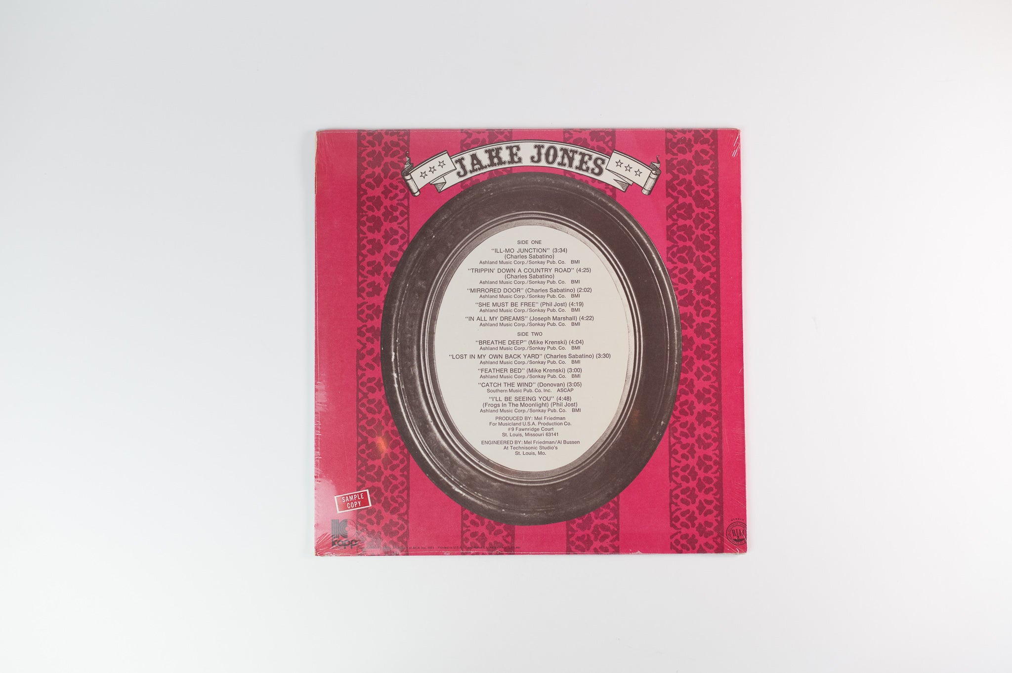 Jake Jones - Jake Jones on Kapp - Sealed