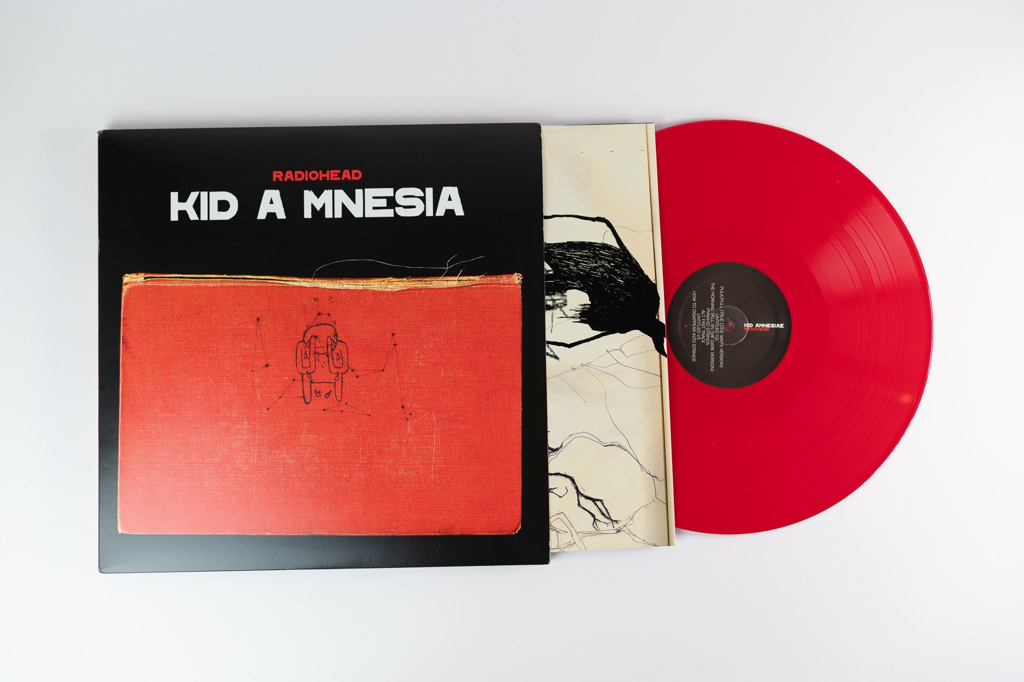 Radiohead - Kid A Mnesia on XL Recordings - Red Vinyl