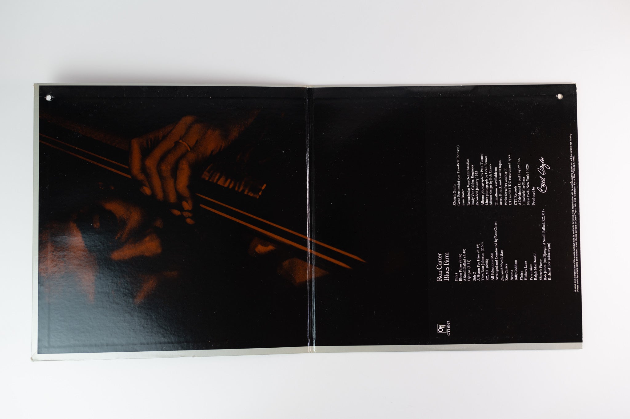 Ron Carter - Blues Farm on CTI Promo