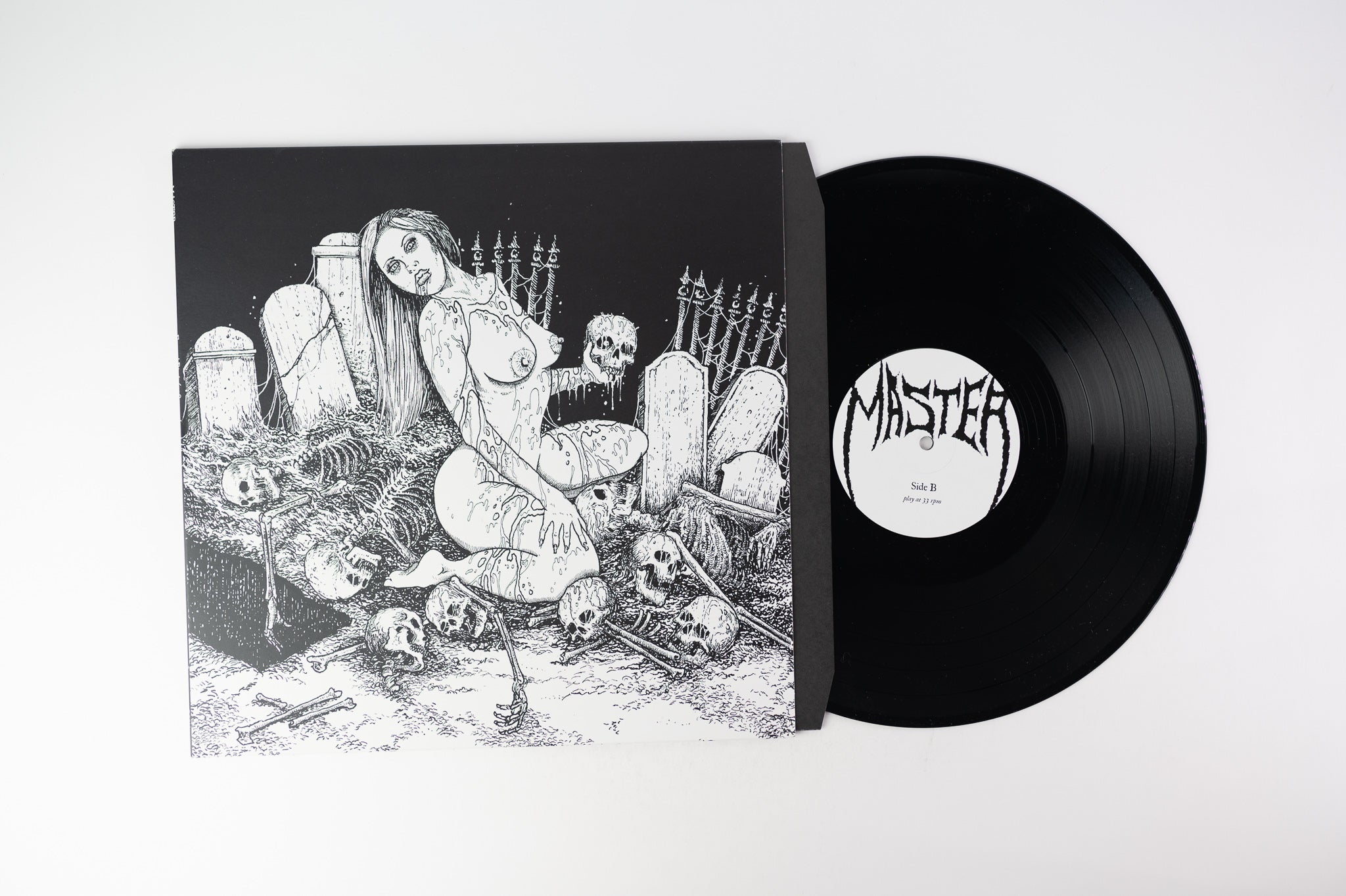 Master - Funeral Bitch on Doomentia Black Vinyl Reissue