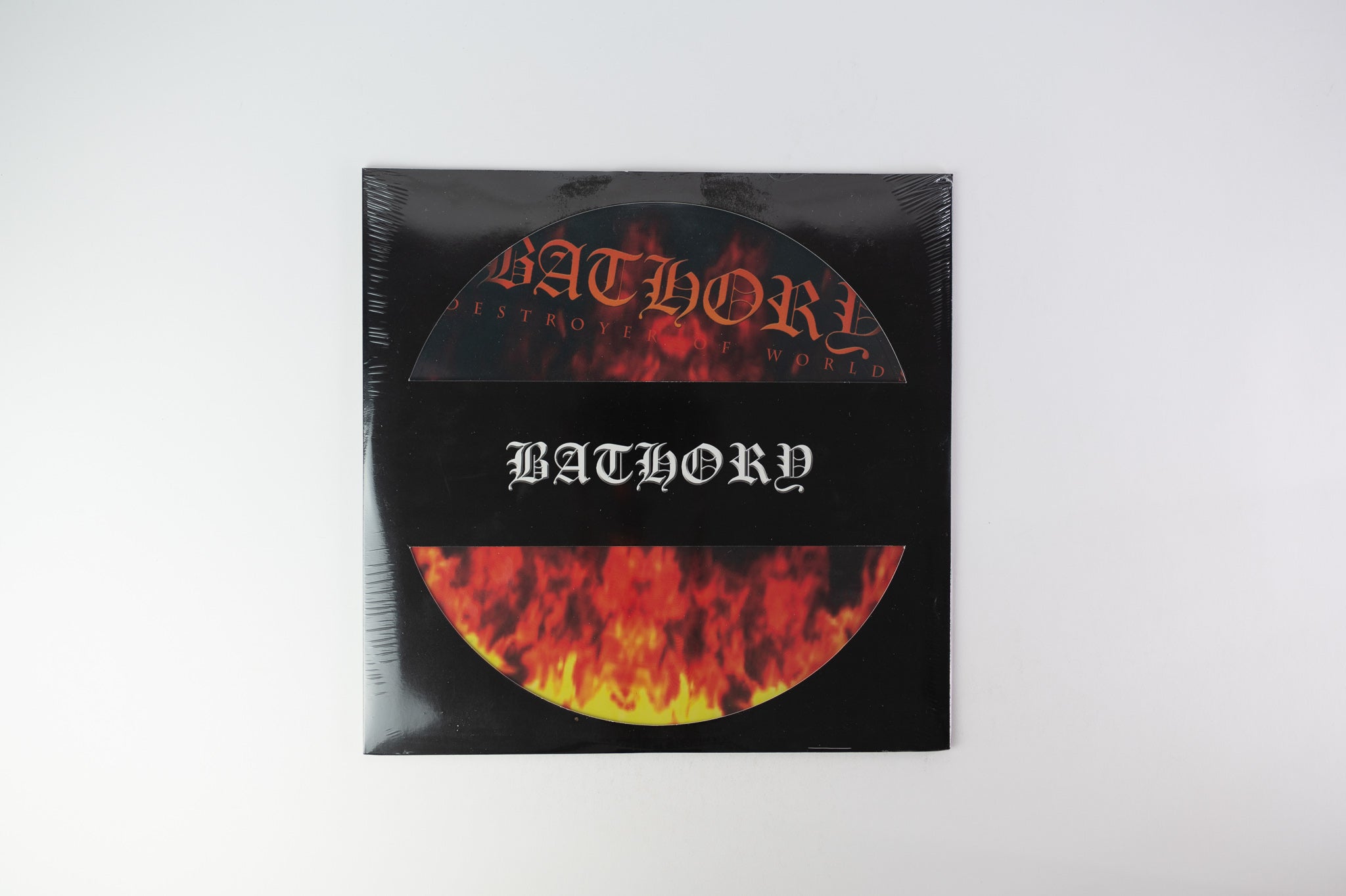 Bathory - Destroyer Of Worlds on Black Mark Limited Edition Picture Disc Reissue Sealed