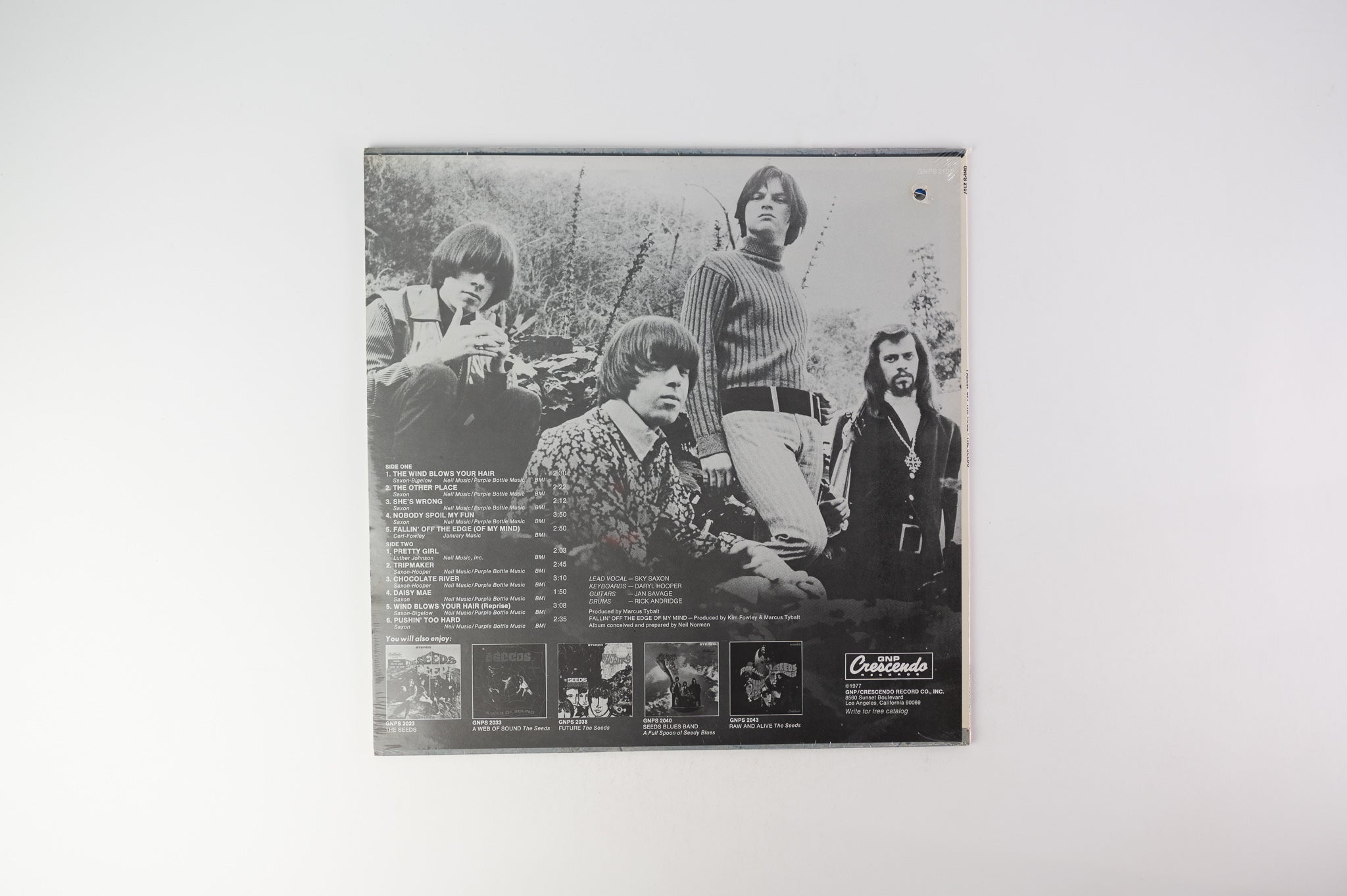 The Seeds - Fallin' Off The Edge on GNP Crescendo Stereo Sealed