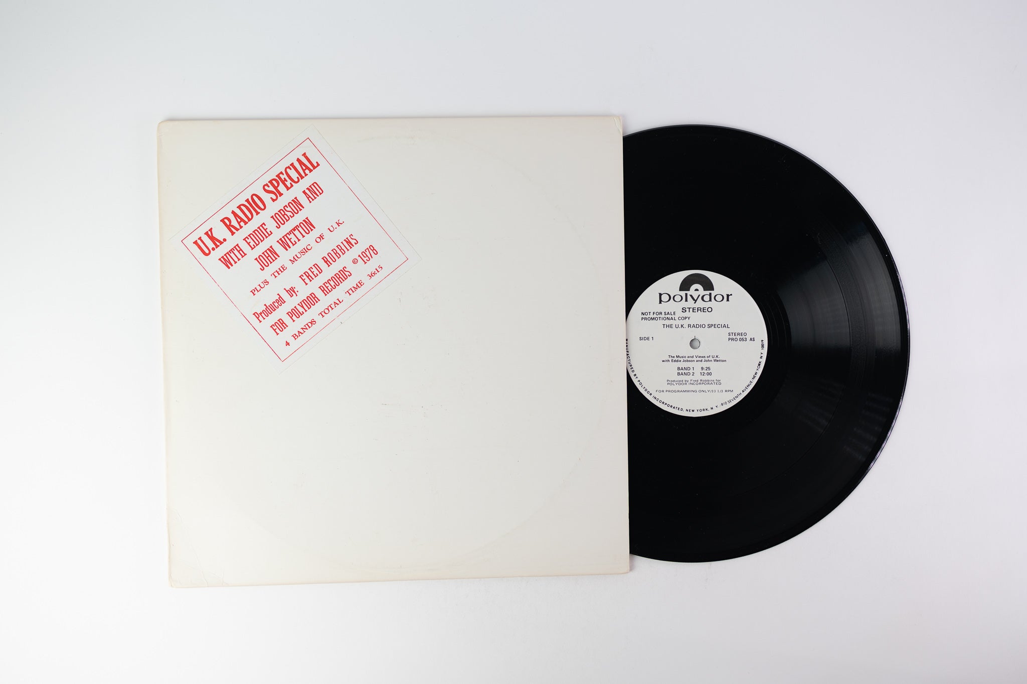 UK - U.K. Radio Special on Polydor Promo Only