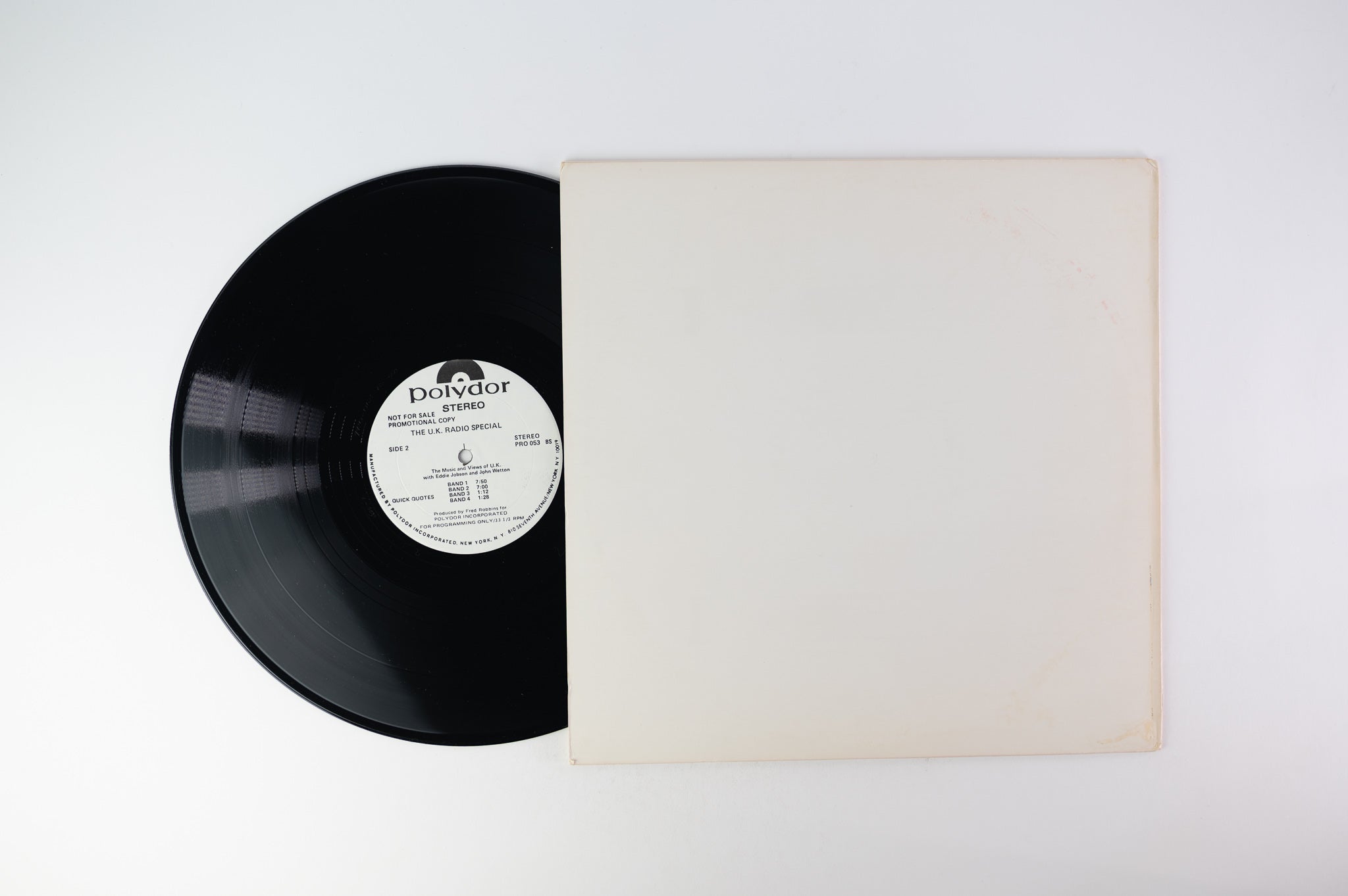 UK - U.K. Radio Special on Polydor Promo Only