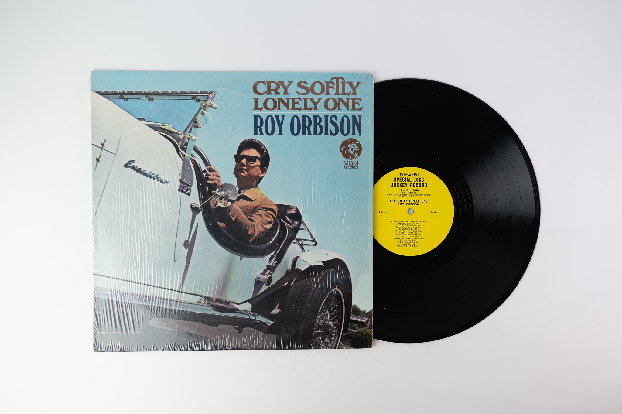 Roy Orbison - Cry Softly Lonely One on MGM Mono Promo