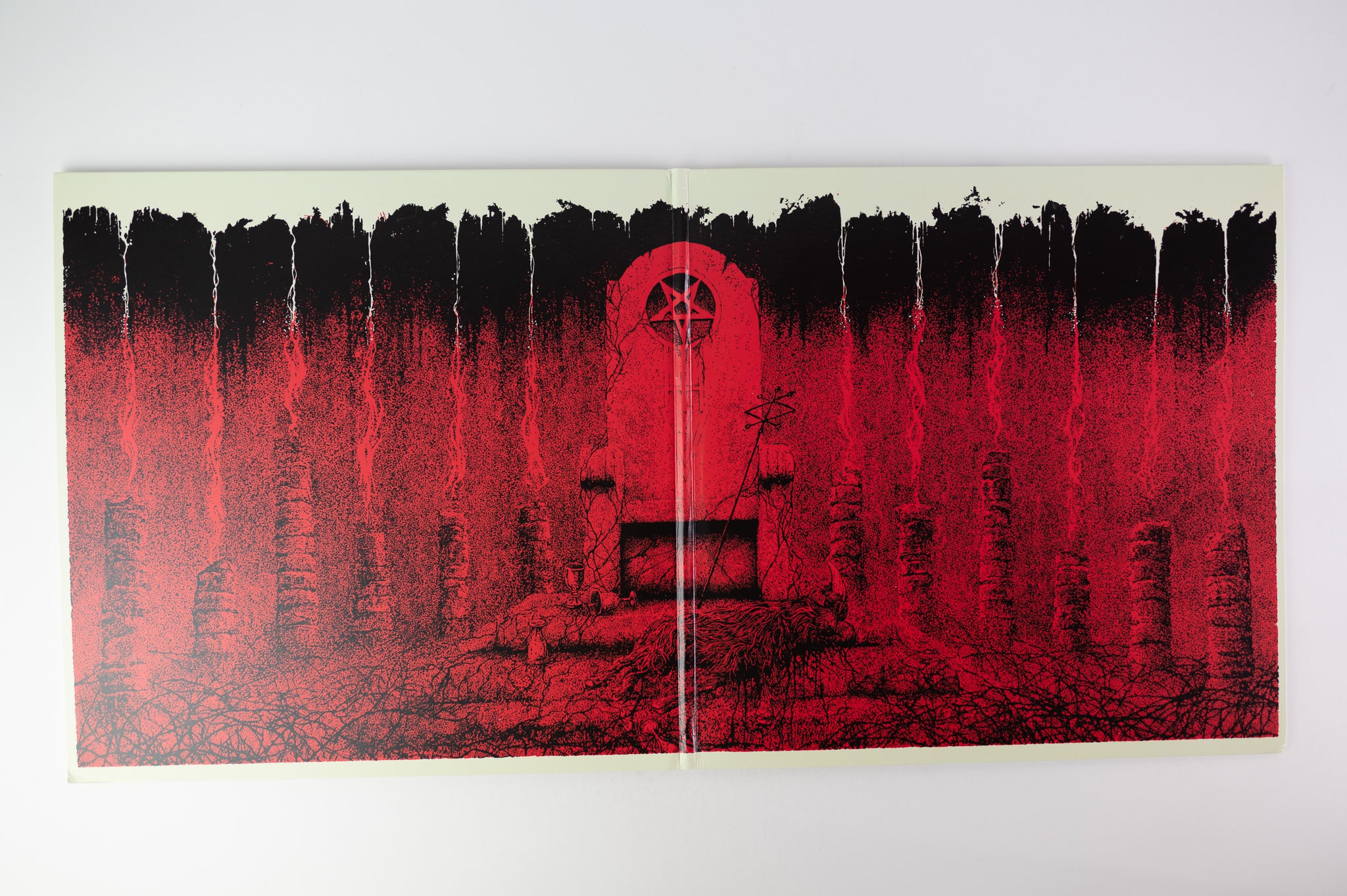Cough - Ritual Abuse on Relapse Records Limited Red Opaque
