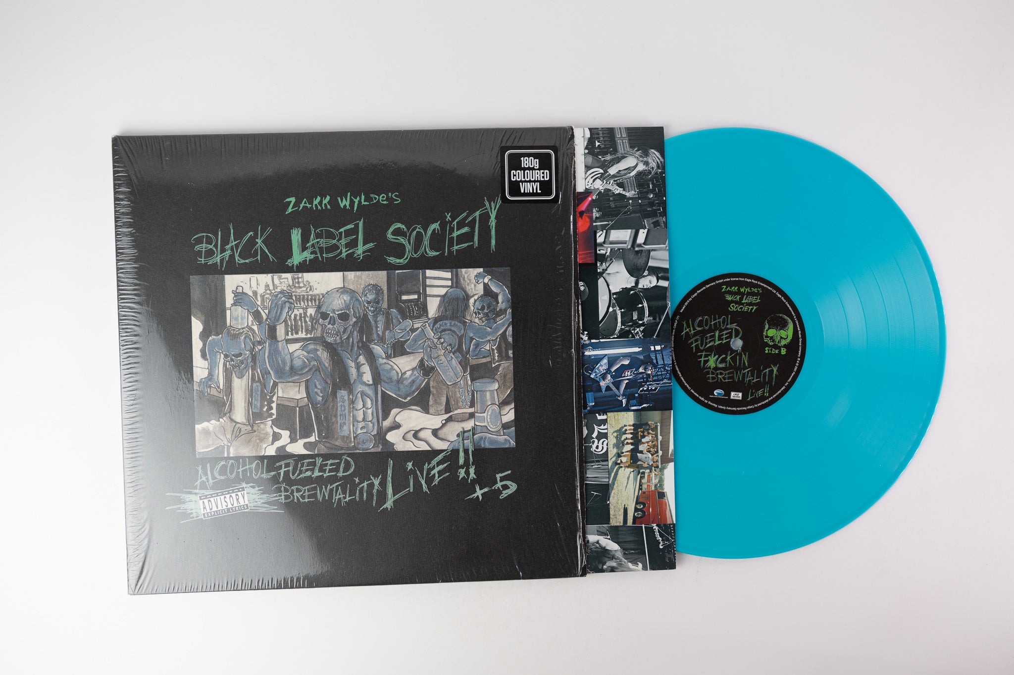 Black Label Society - Alcohol Fueled Brewtality Live!! + 5 on Cargo Blue Vinyl 180 Gram