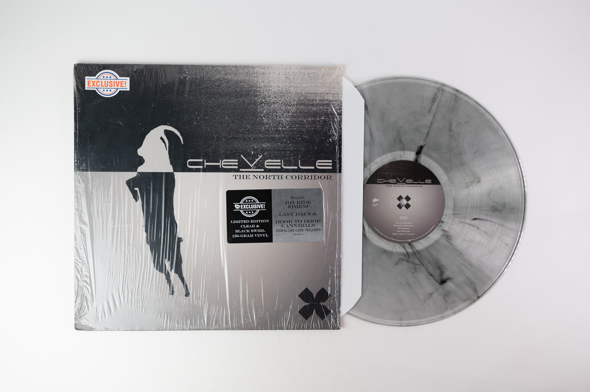 Chevelle - The North Corridor on Epic Limited Edition Clear With Black Swirl