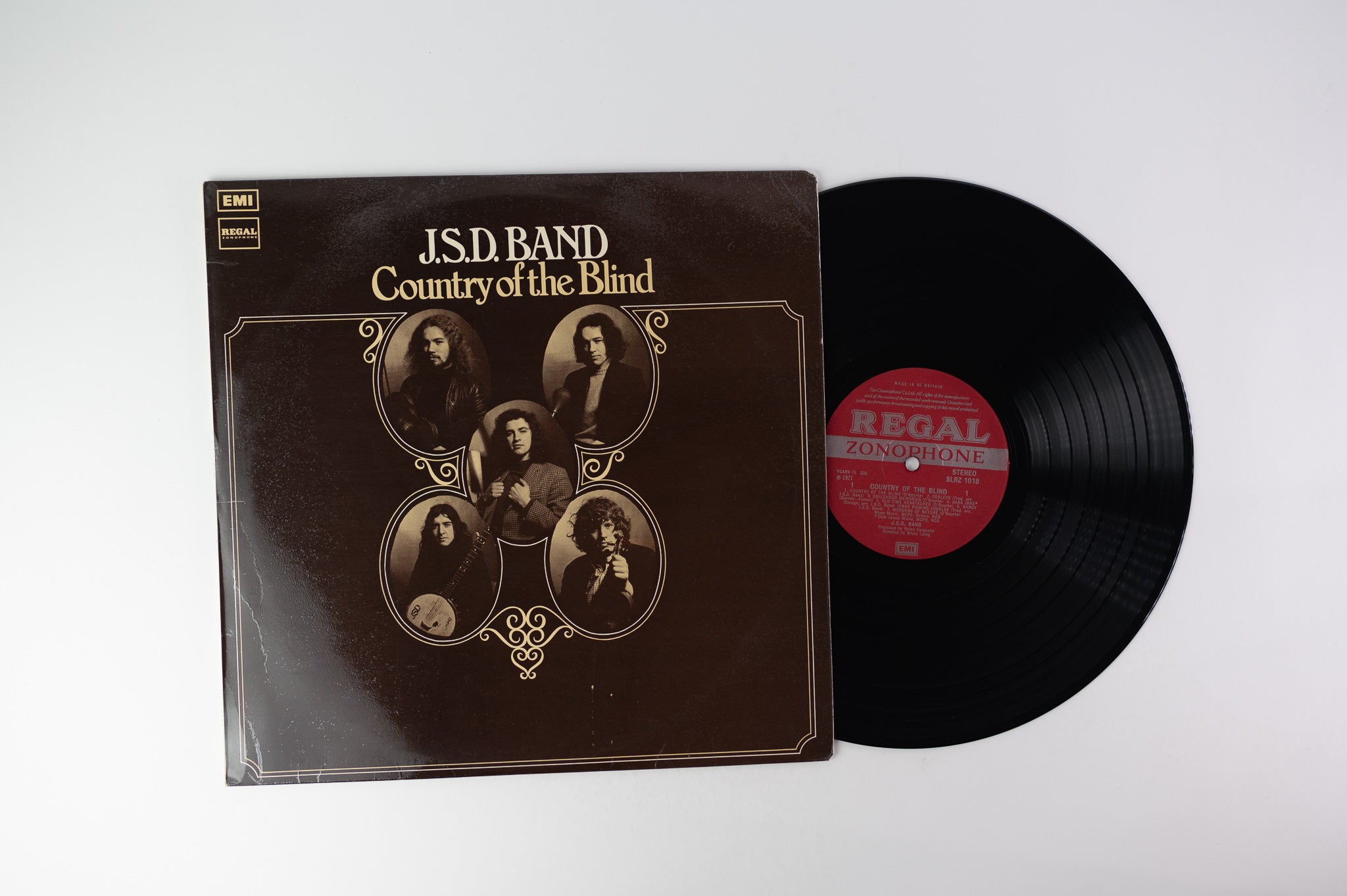 J.S.D. Band - Country Of The Blind on EMI UK Pressing