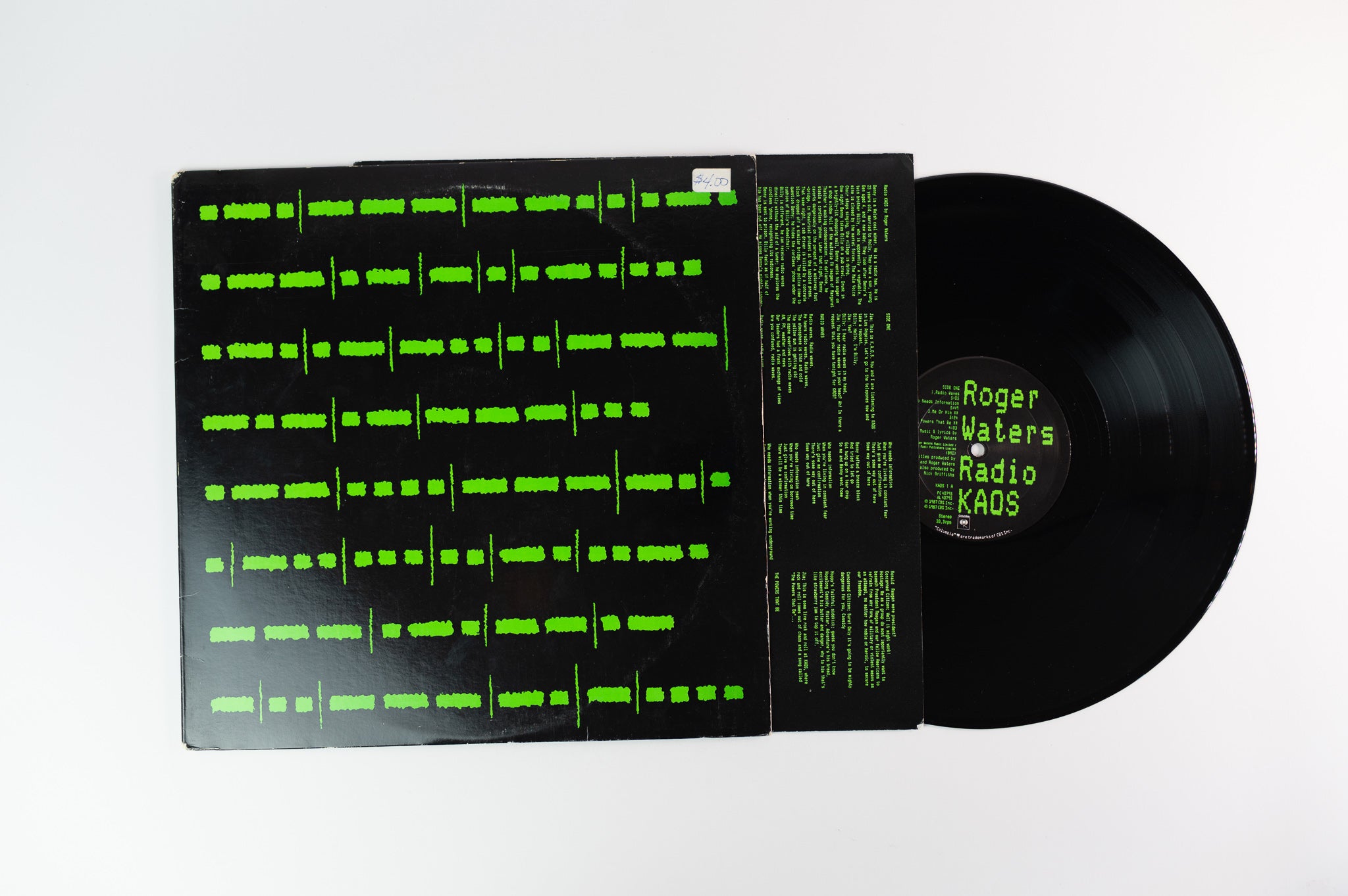 Roger Waters - Radio K.A.O.S. on Columbia