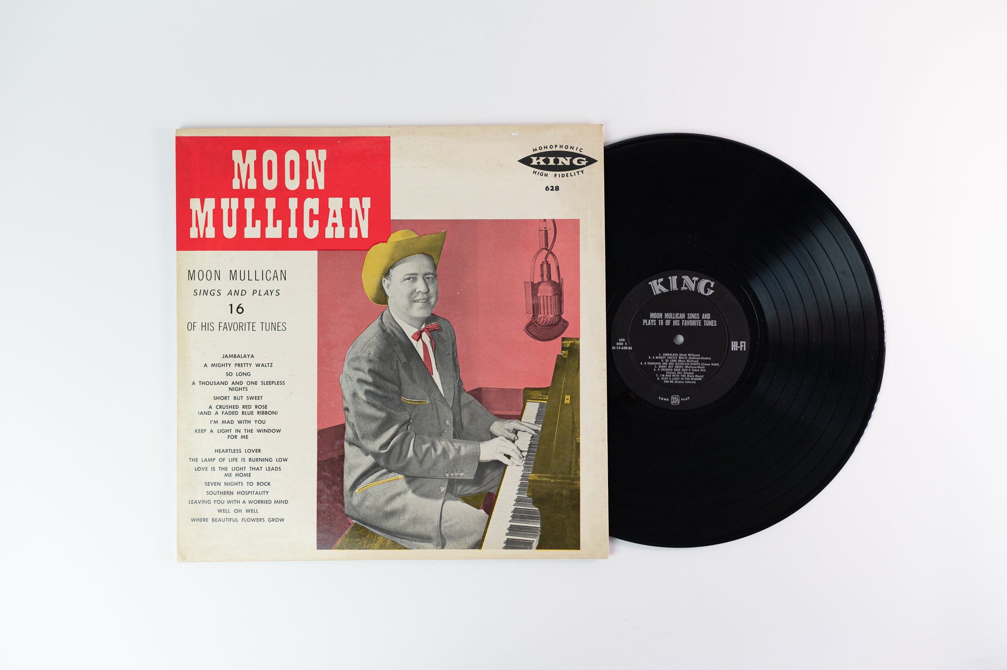 Moon Mullican - Moon Mullican Sings And Plays 16 Of His Favorite Tunes on King