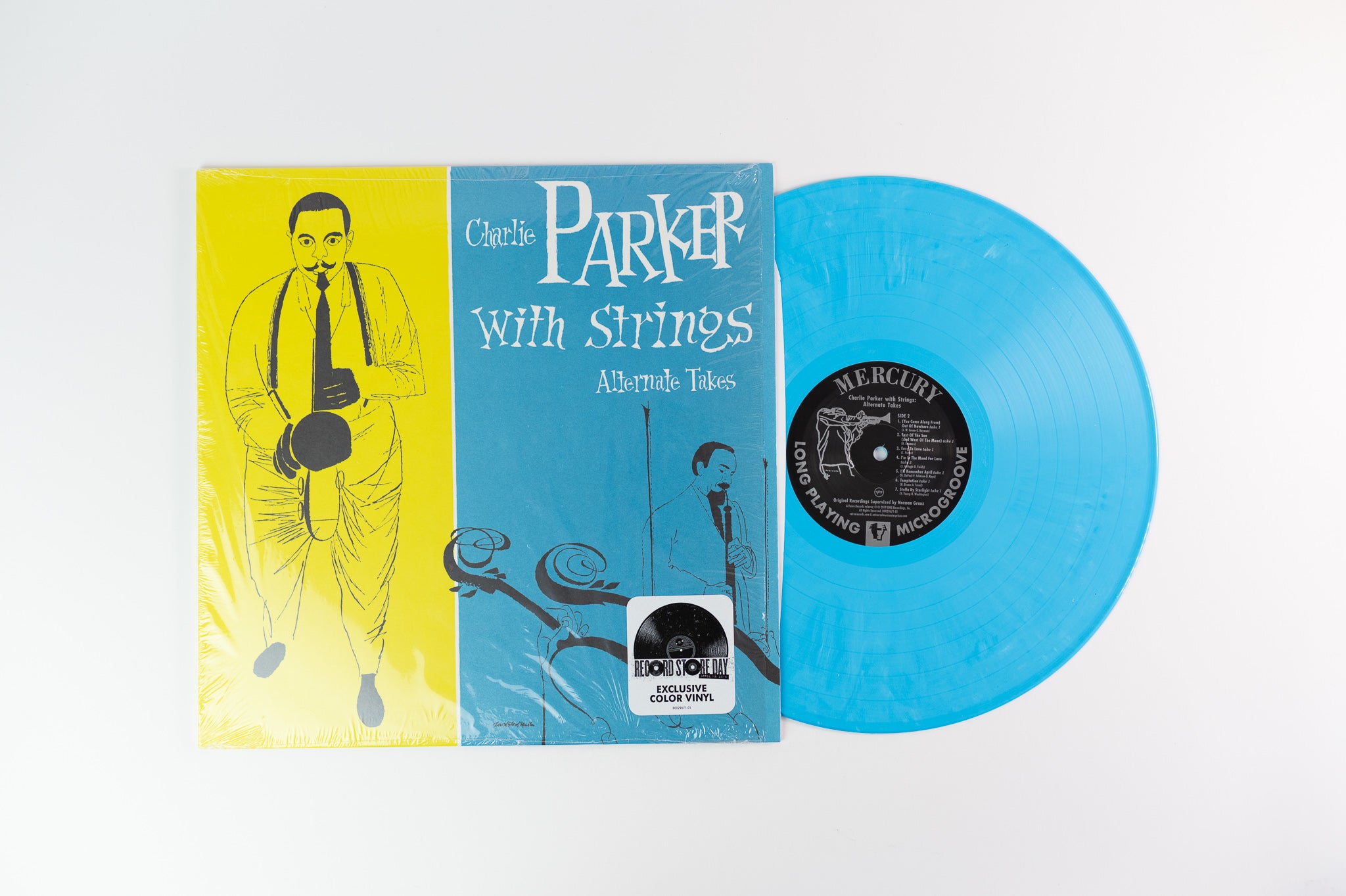 Charlie Parker With Strings - Alternate Takes on Verve RSD Blue Vinyl