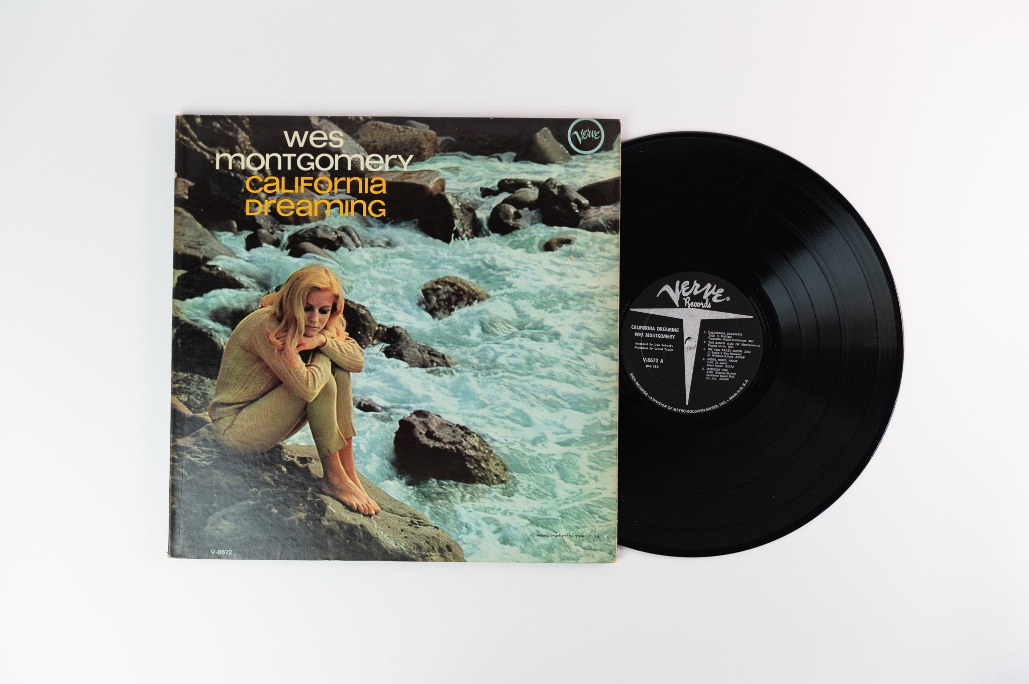 Wes Montgomery - California Dreaming on Verve V-8672 Mono