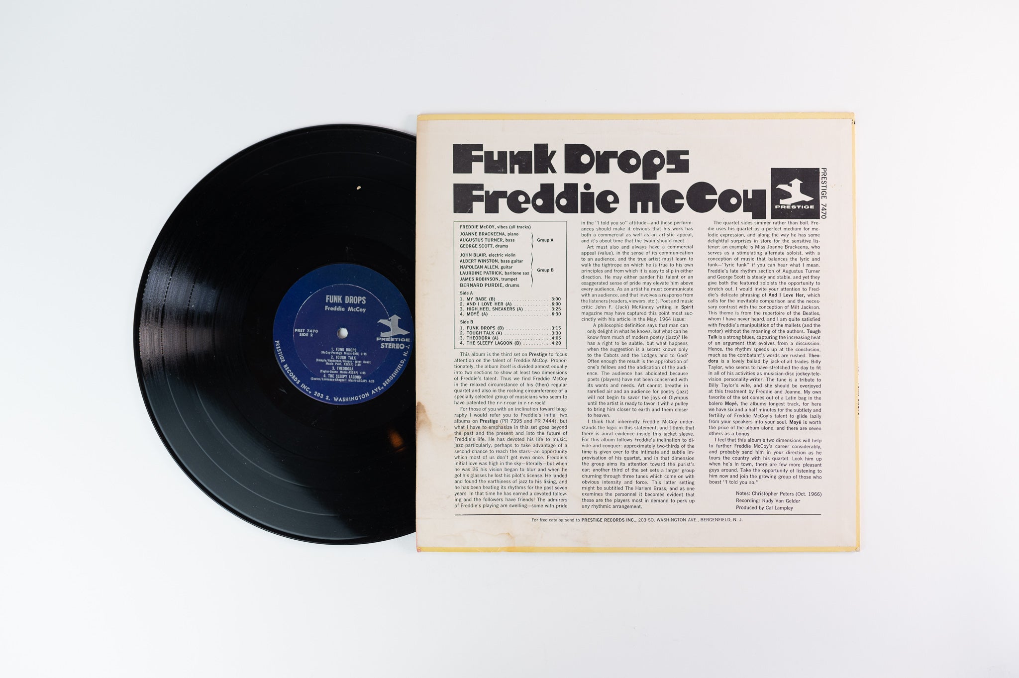 Freddie McCoy - Funk Drops on Prestige Stereo