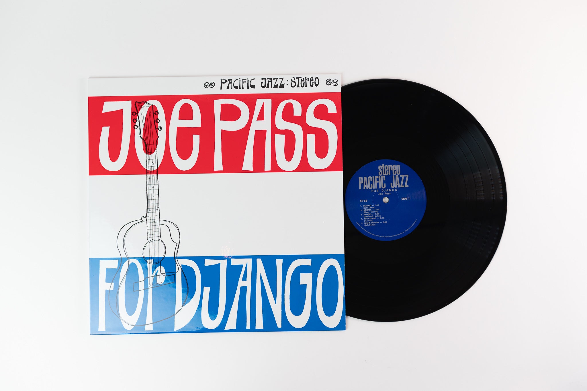 Joe Pass - For Django on Pacific Jazz Tone Poet Series Reissue