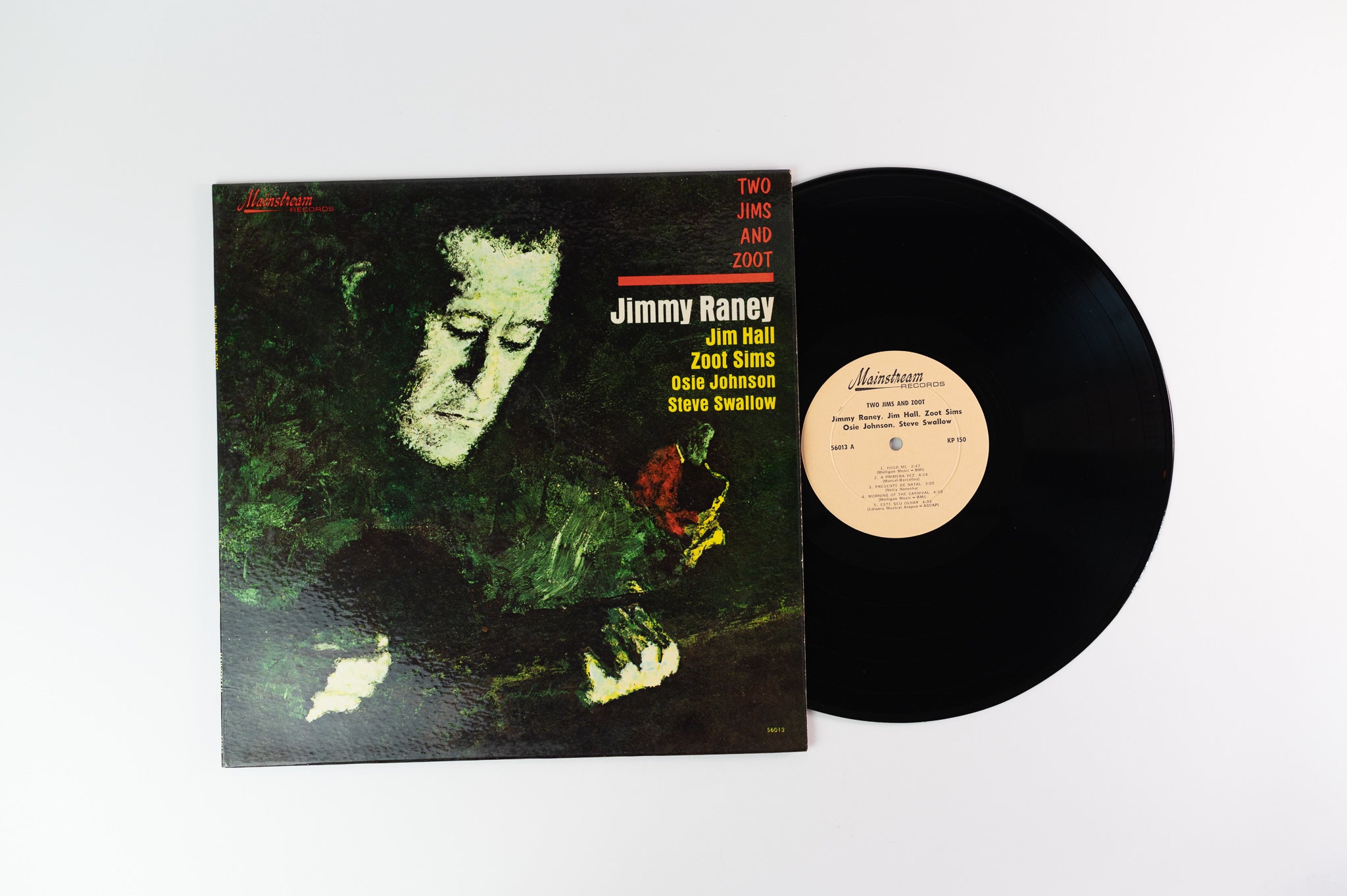 Jimmy Raney - Two Jims And Zoot on Mainstream Mono Deep Groove White Label