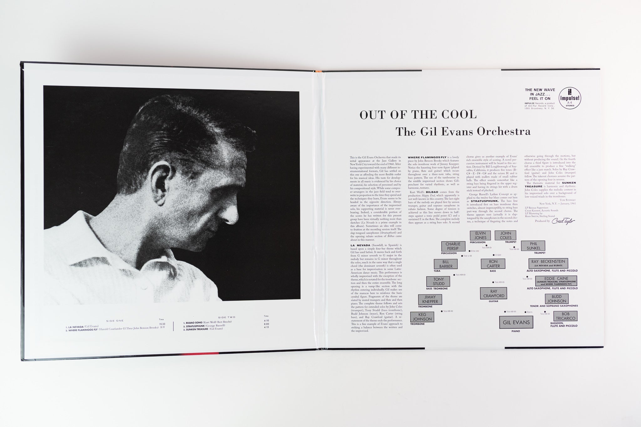 Gil Evans And His Orchestra - Out Of The Cool on Impulse Acoustic Sound Series Reissue