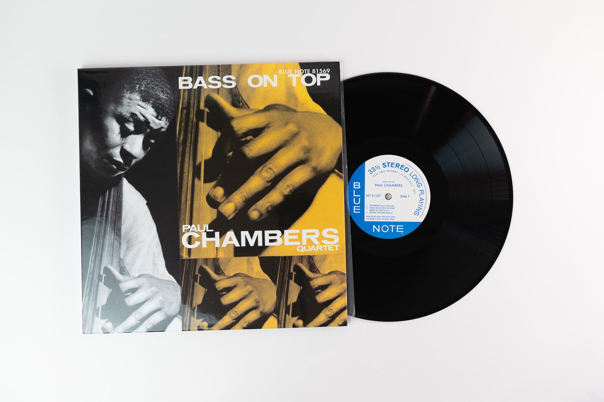 Paul Chambers Quartet - Bass On Top on Blue Note Tone Poet Series Reissue