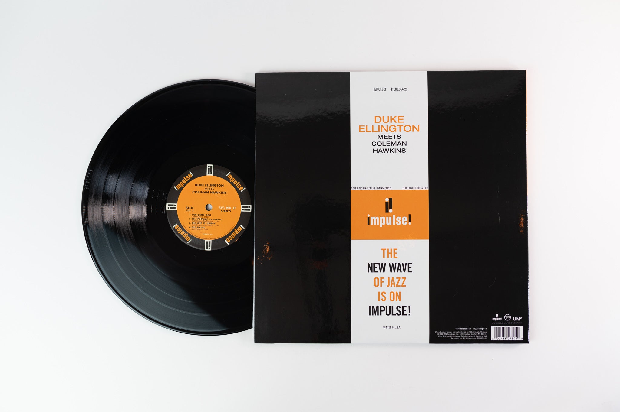 Duke Ellington - Duke Ellington Meets Coleman Hawkins on Impulse Acoustic Sound Series 180 Gram Reissue