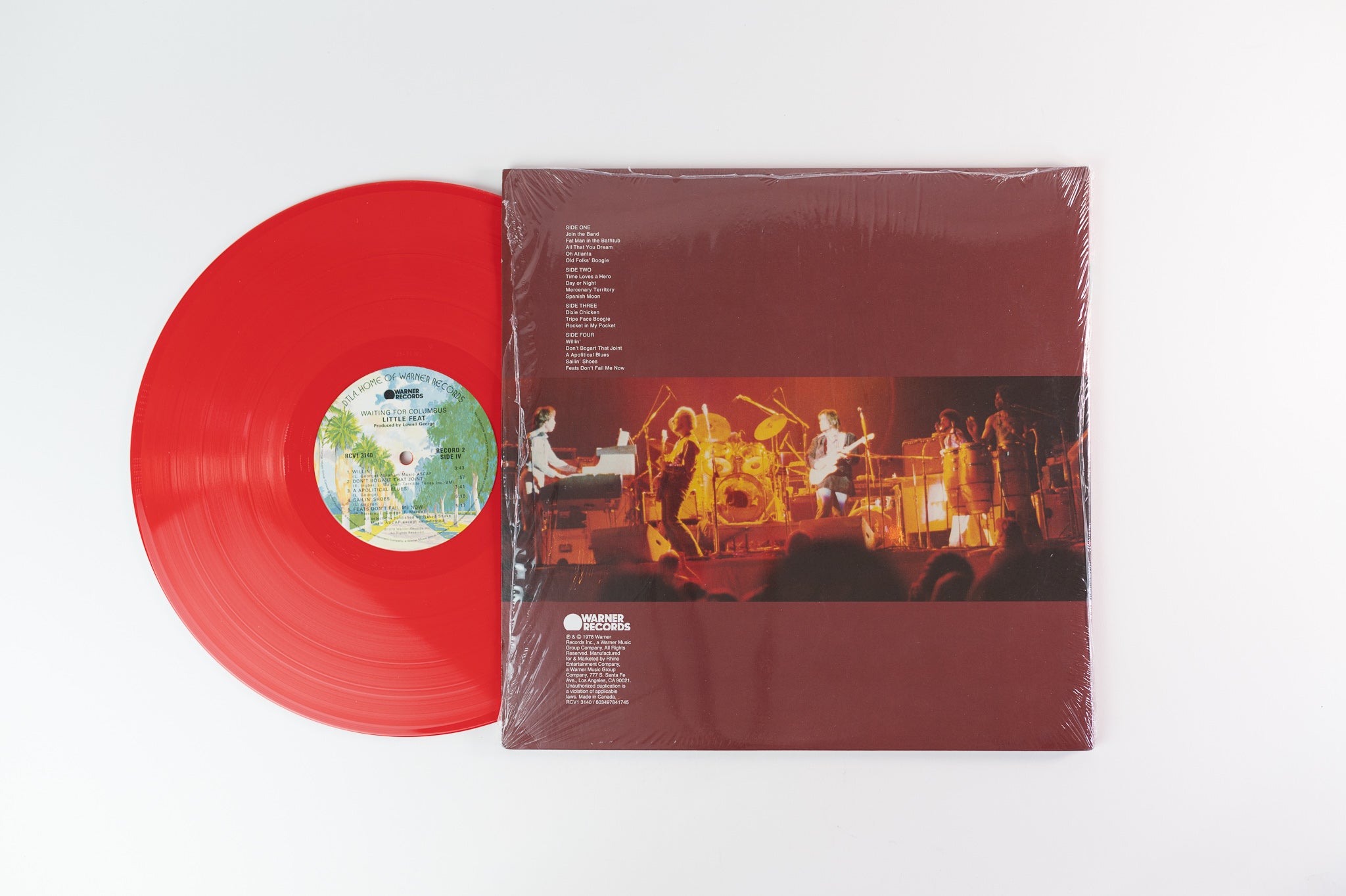 Little Feat - Waiting For Columbus on Warner RSD Essentials Ltd Tomato Red Vinyl Reissue