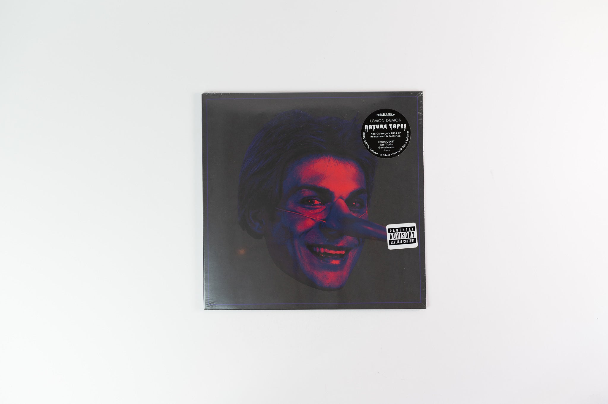 Lemon Demon - Nature Tapes on Needlejuice Ltd Silver With Black Splatter Sealed
