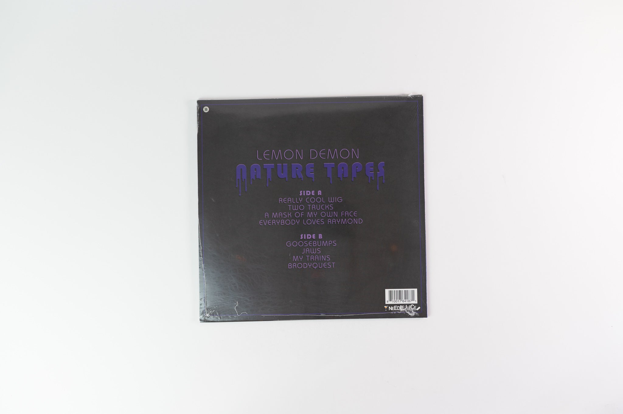 Lemon Demon - Nature Tapes on Needlejuice Ltd Silver With Black Splatter Sealed