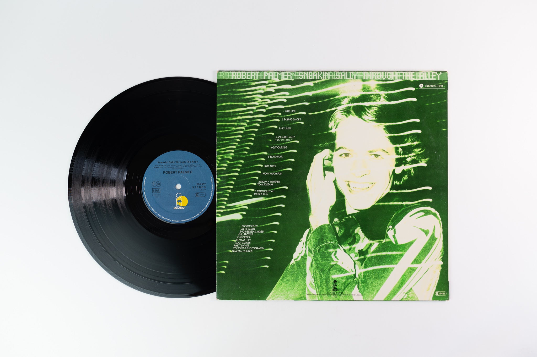 Robert Palmer - Sneakin' Sally Through The Alley on Island German Reissue