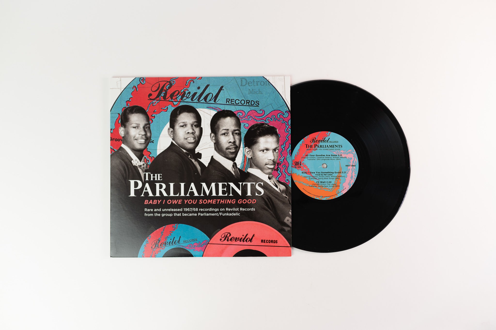 The Parliaments - Baby I Owe You Something Good on Revilot 10" LP
