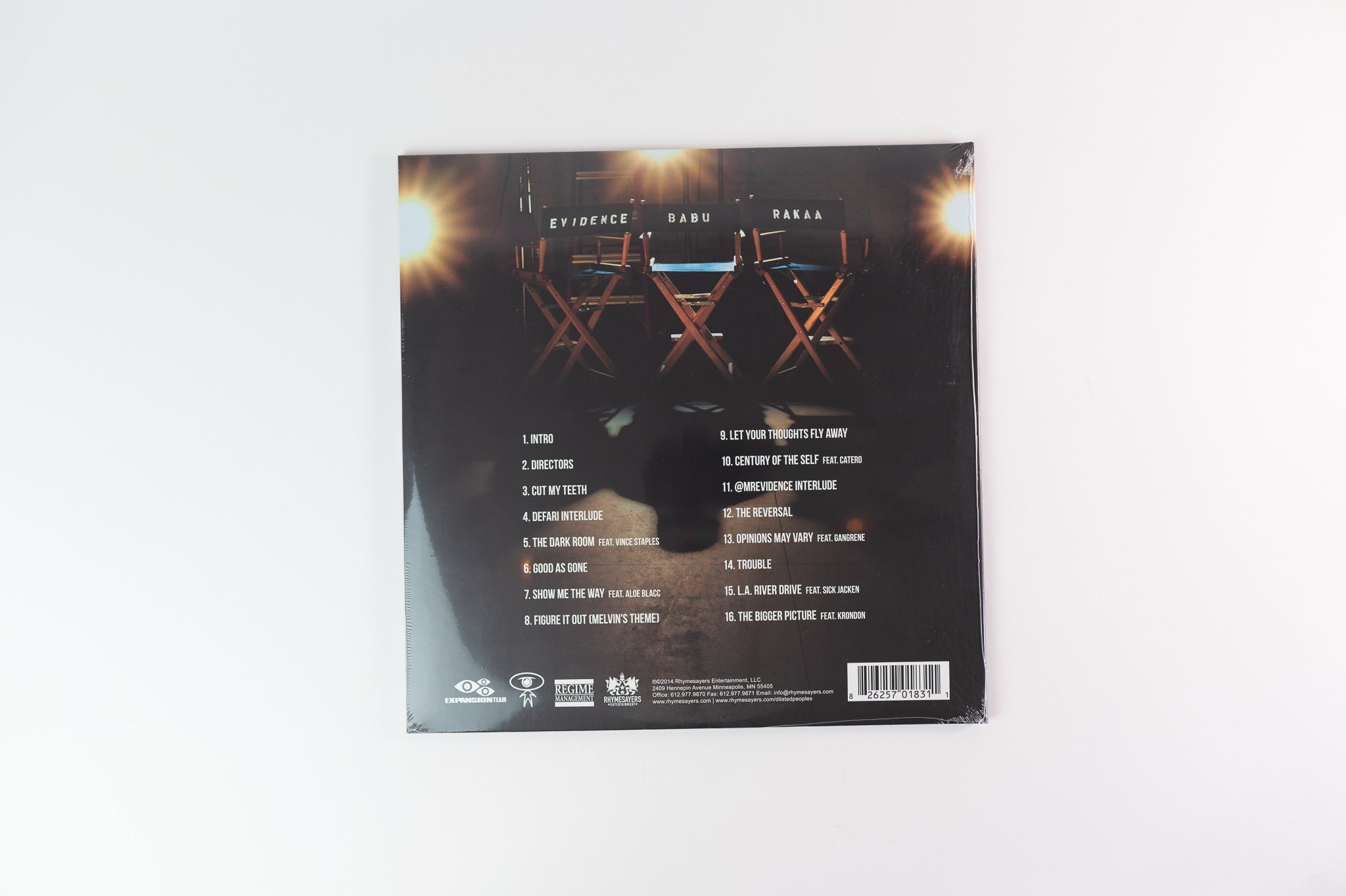 Dilated Peoples - Directors Of Photography on Rhymesayers Clear Vinyl Sealed