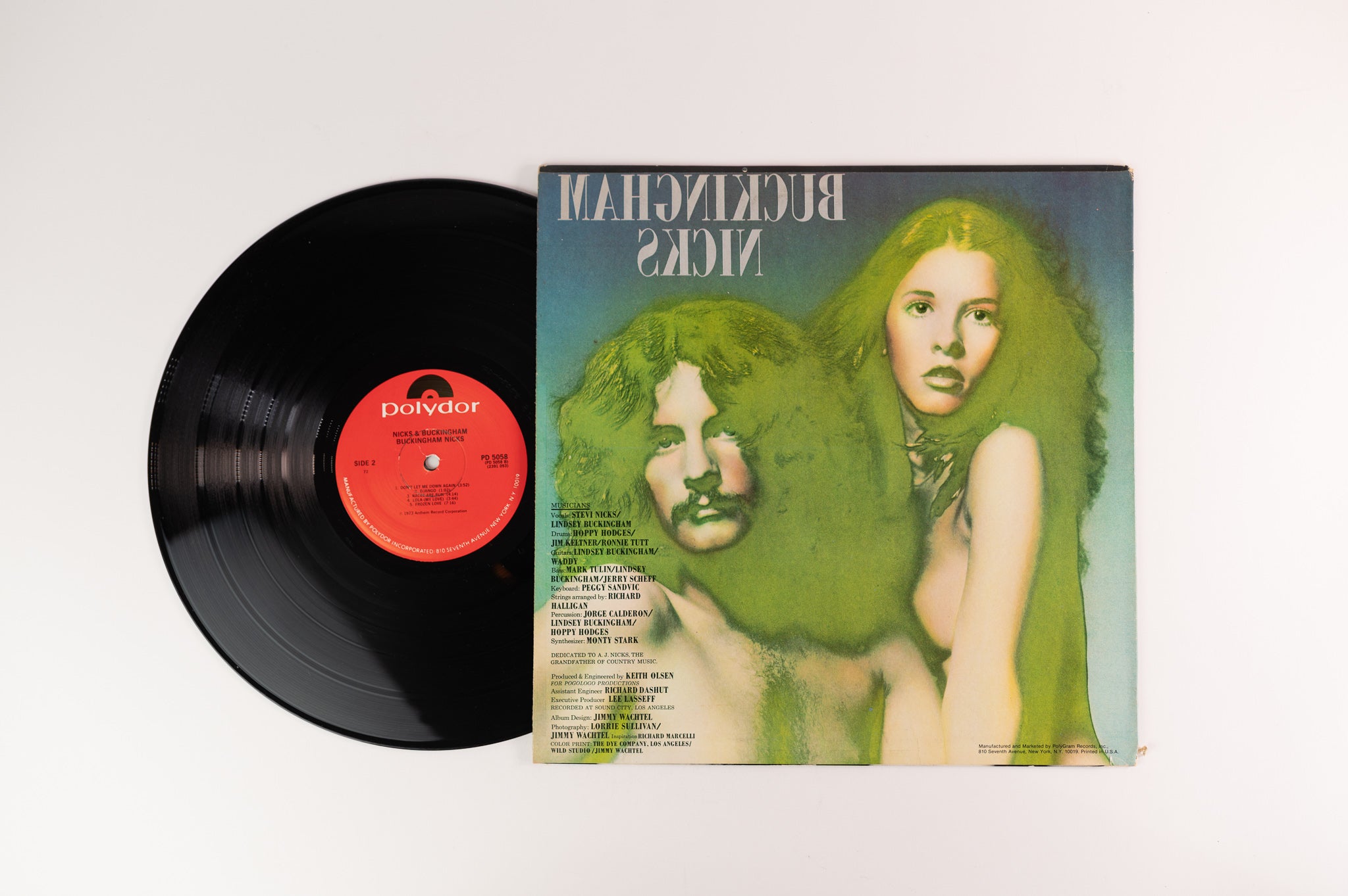 Buckingham Nicks - Buckingham Nicks on Polydor