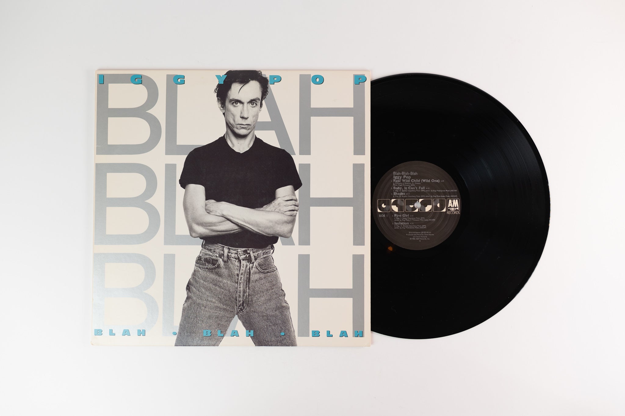 Iggy Pop - Blah-Blah-Blah on A&M Records