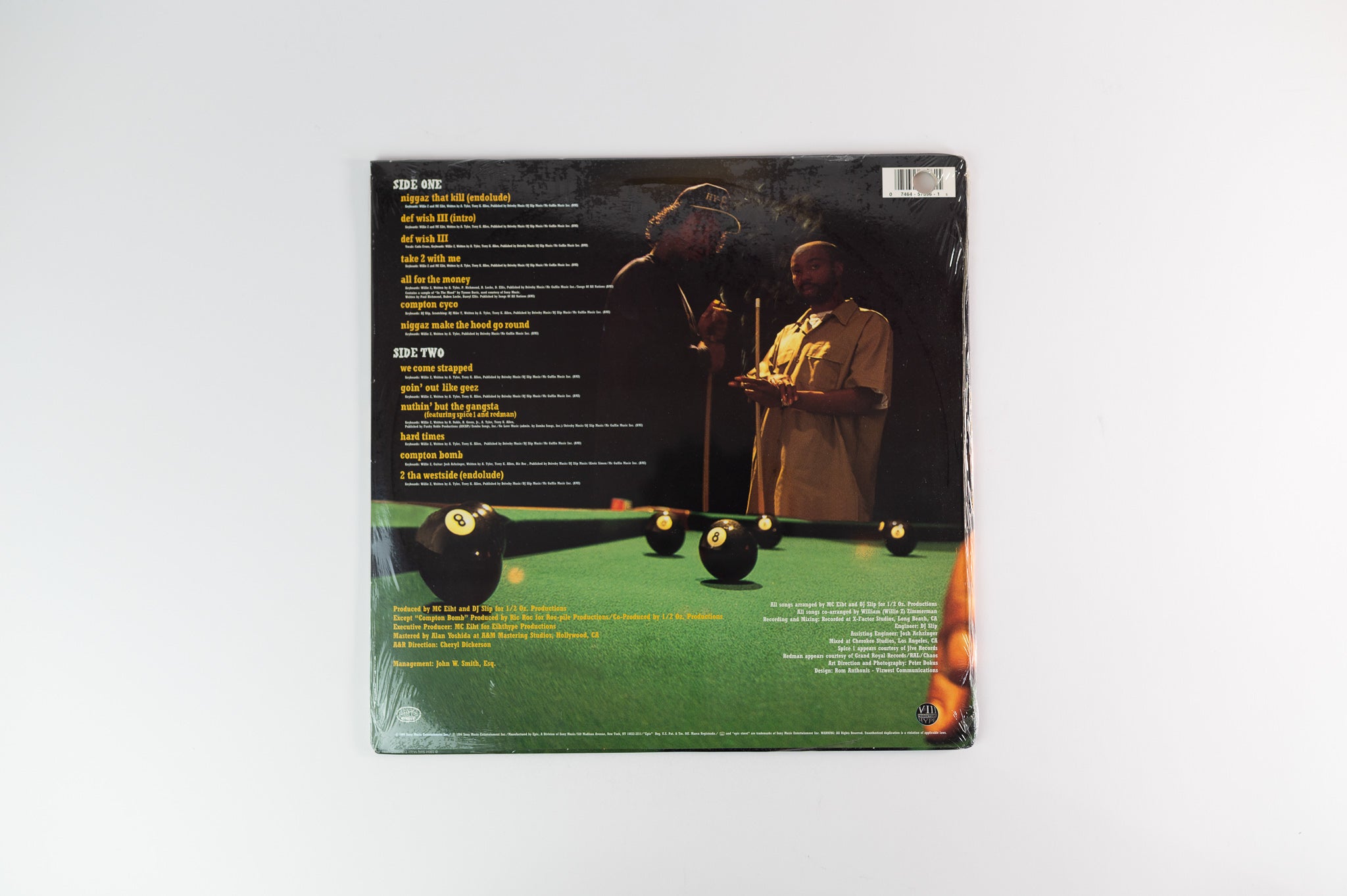 MC Eiht - We Come Strapped on Epic Street - Sealed