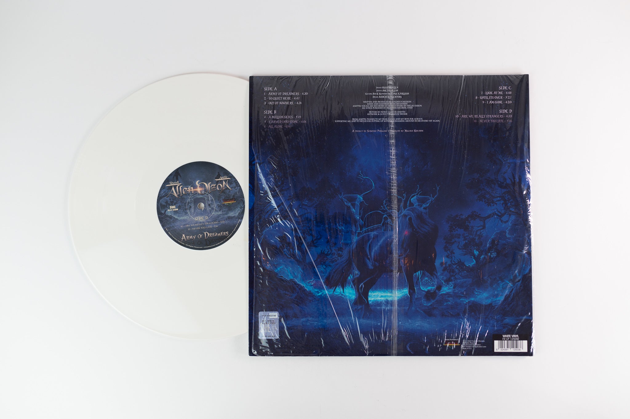 Allen / Olzon - Army of Dreamers on Frontiers Music - White Vinyl