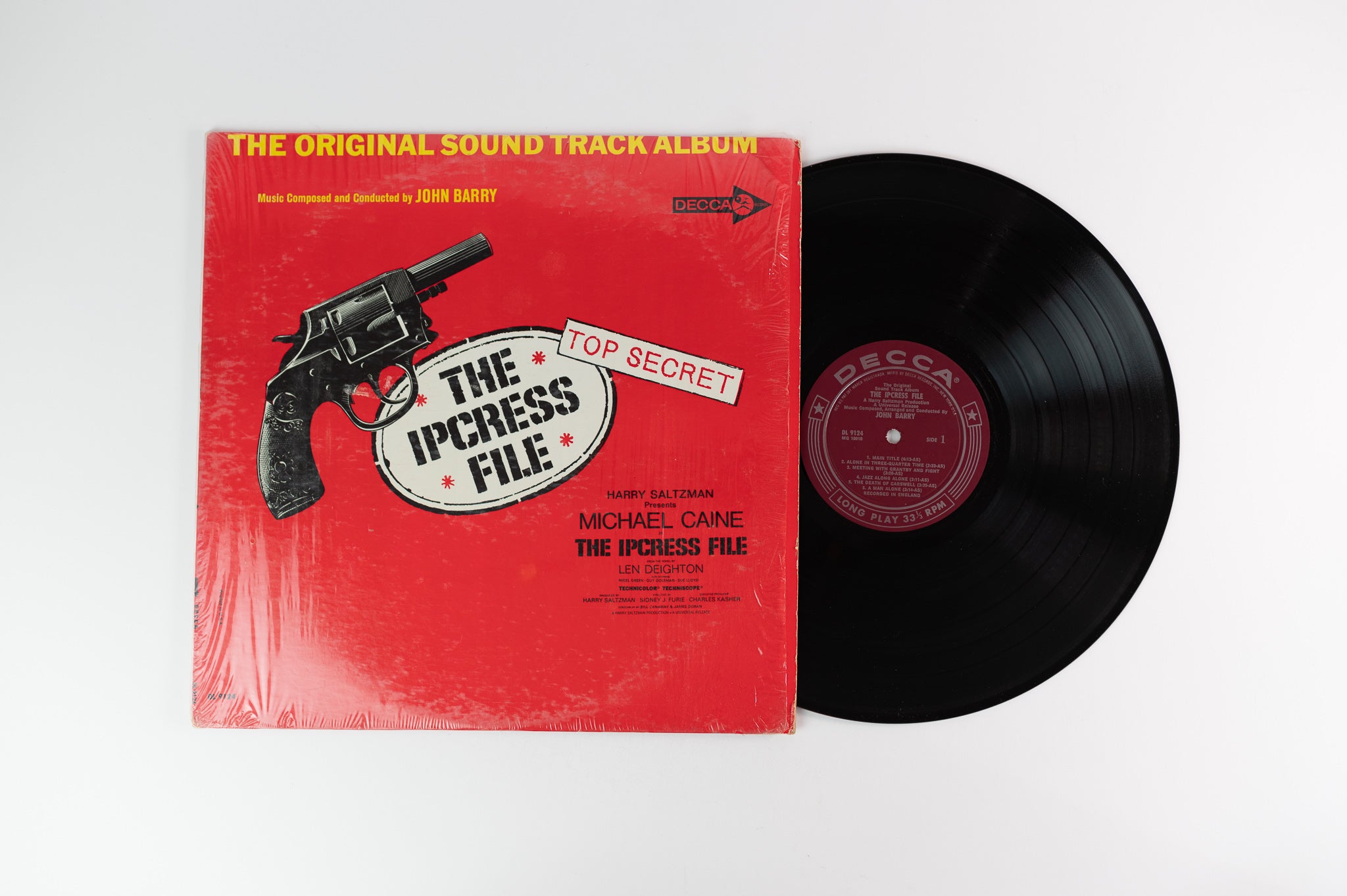 John Barry - The Ipcress File (The Original Soundtrack Album) on Decca