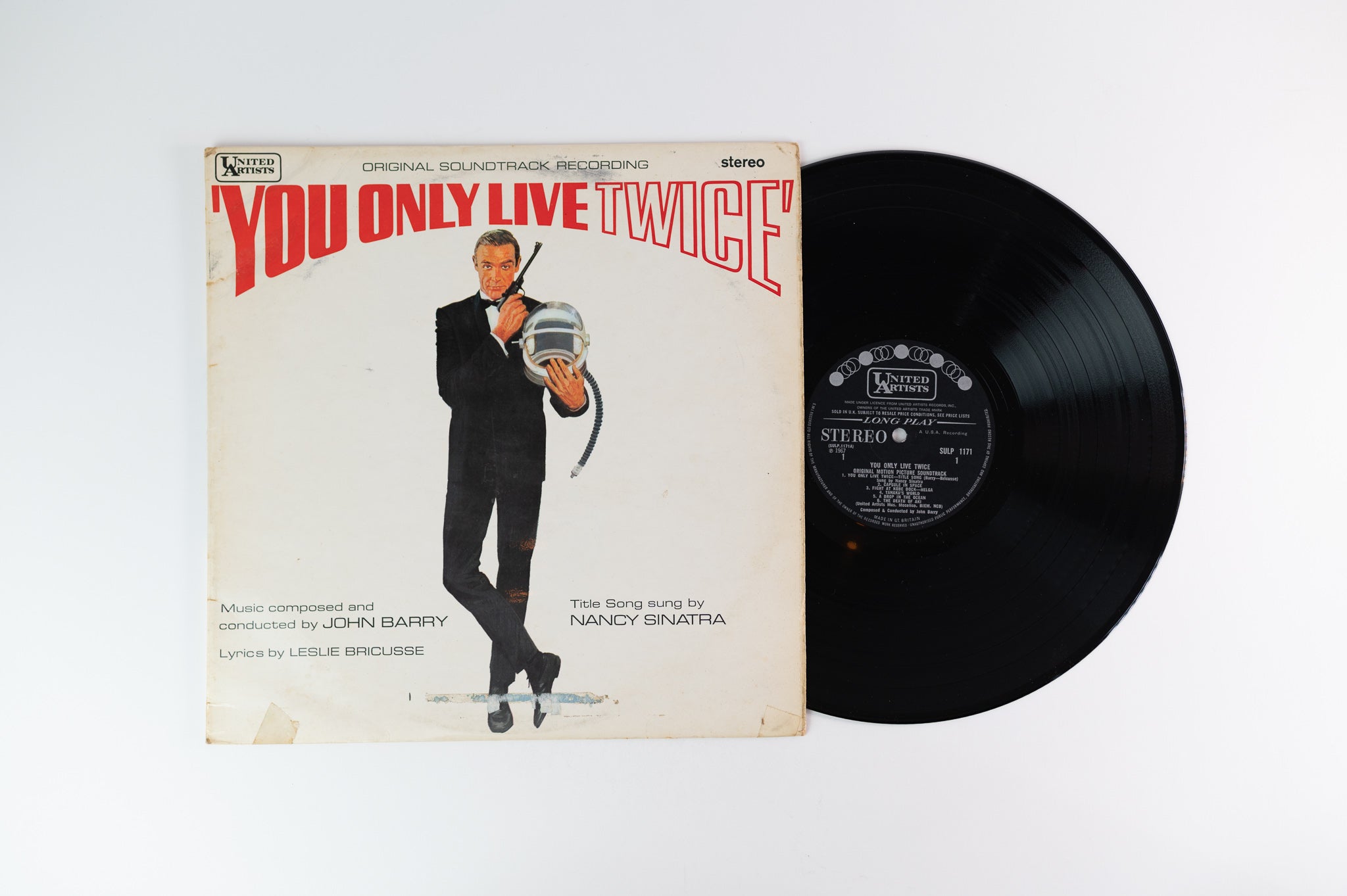 John Barry - You Only Live Twice (Original Motion Picture Soundtrack) on United Artists Records - UK Pressing