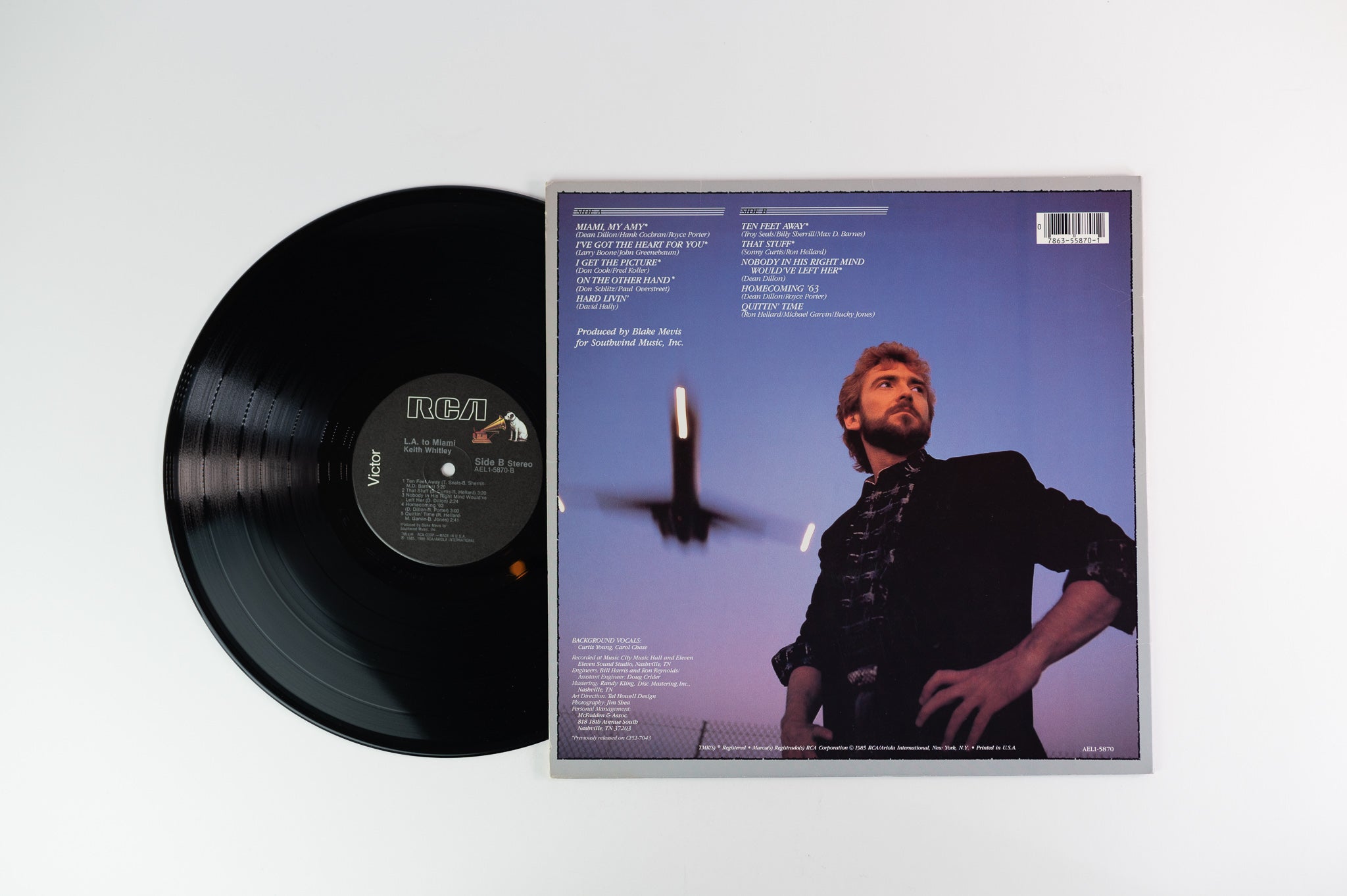 Keith Whitley - L.A. To Miami on RCA Victor