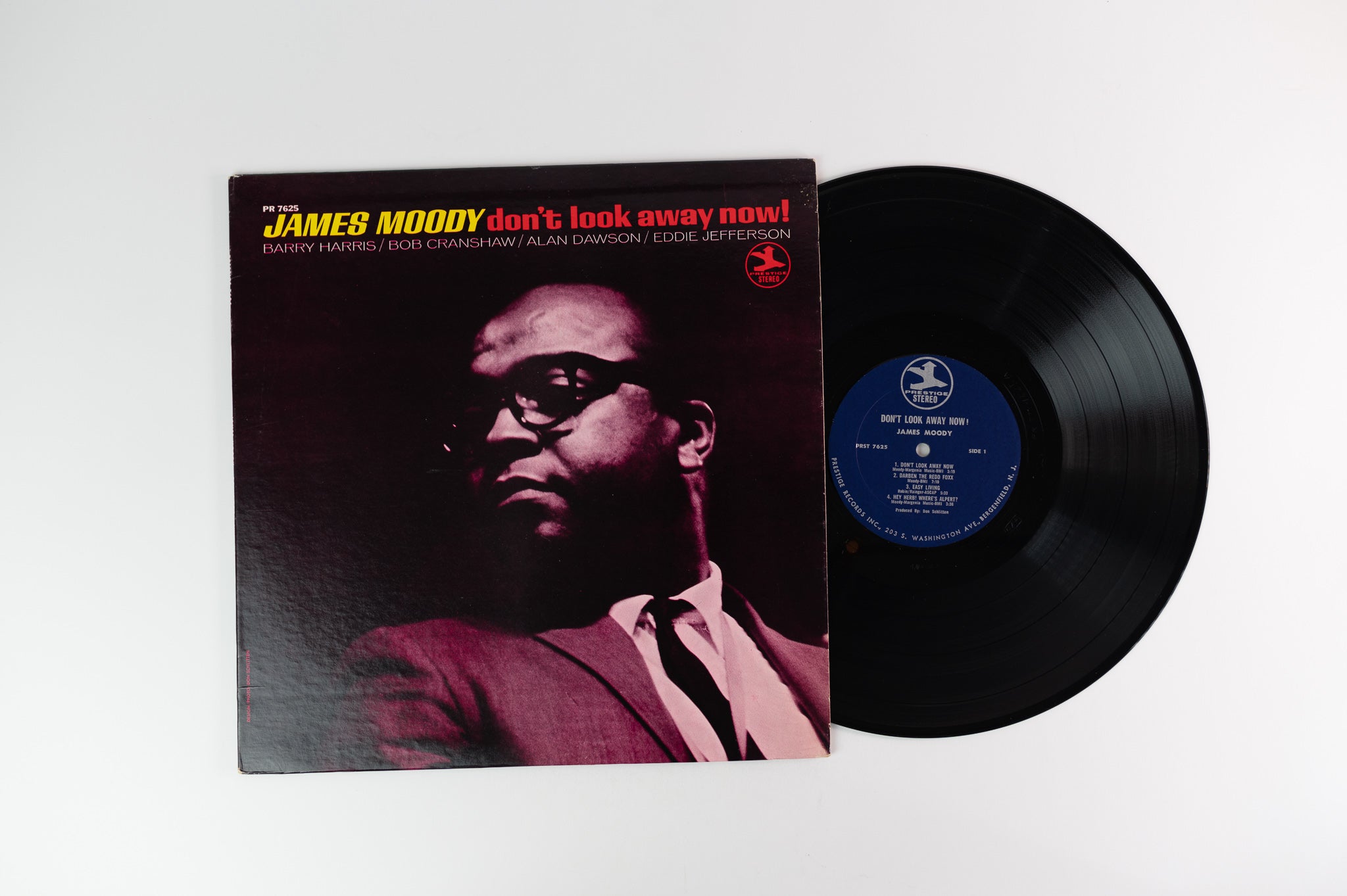 James Moody - Don't Look Away Now! on Prestige