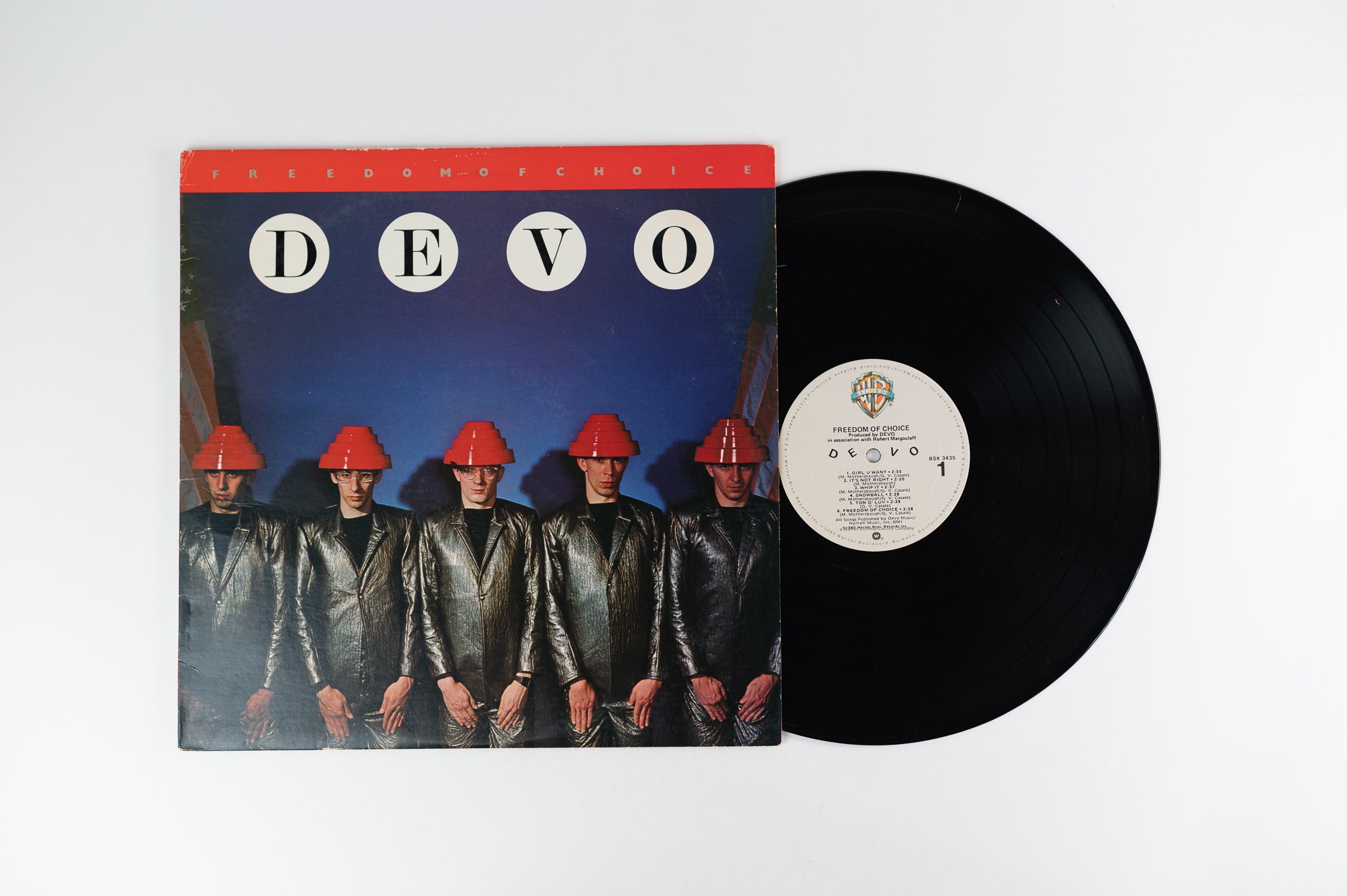 Devo - Freedom Of Choice on Warner Bros. Records