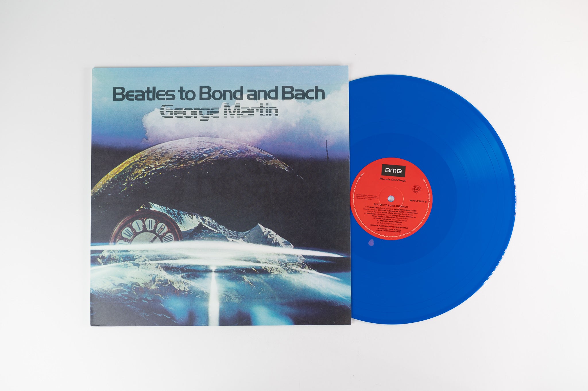 George Martin - Beatles To Bond And Bach on Music On Vinyl - Blue Vinyl