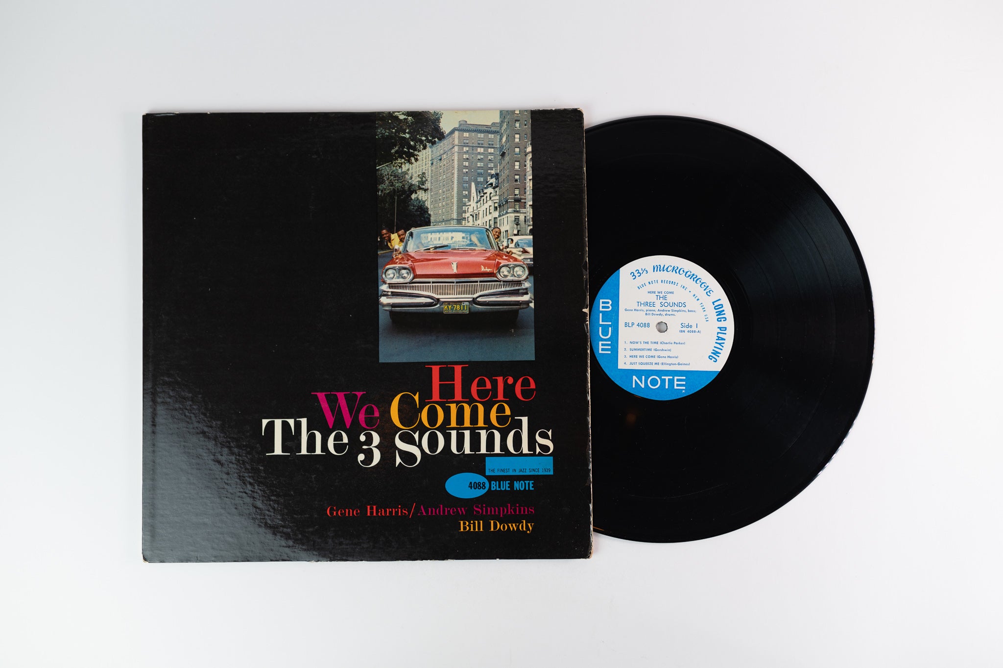 The Three Sounds - Here We Come on Blue Note BLP 4088 NY