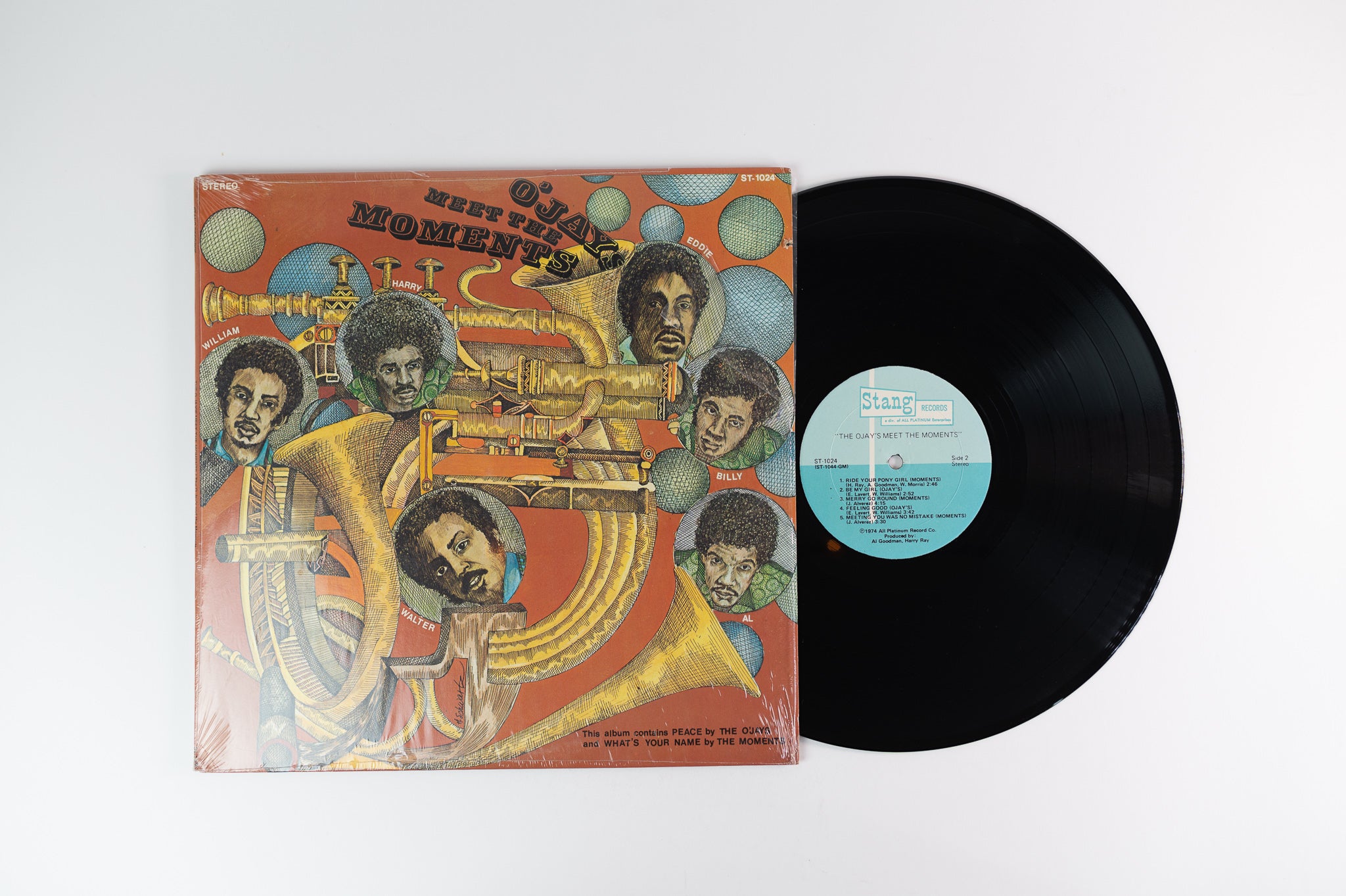 The O'Jays - O'Jays Meet The Moments on Stang