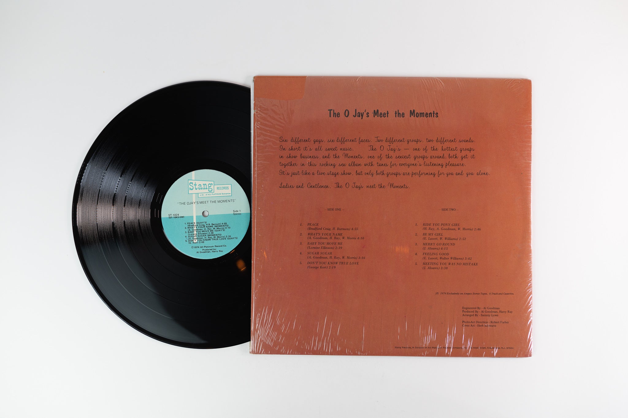 The O'Jays - O'Jays Meet The Moments on Stang